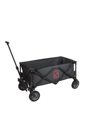 Oniva NCAA Stanford Cardinals Adventure Wagon Portable Utility Wagon, Grey