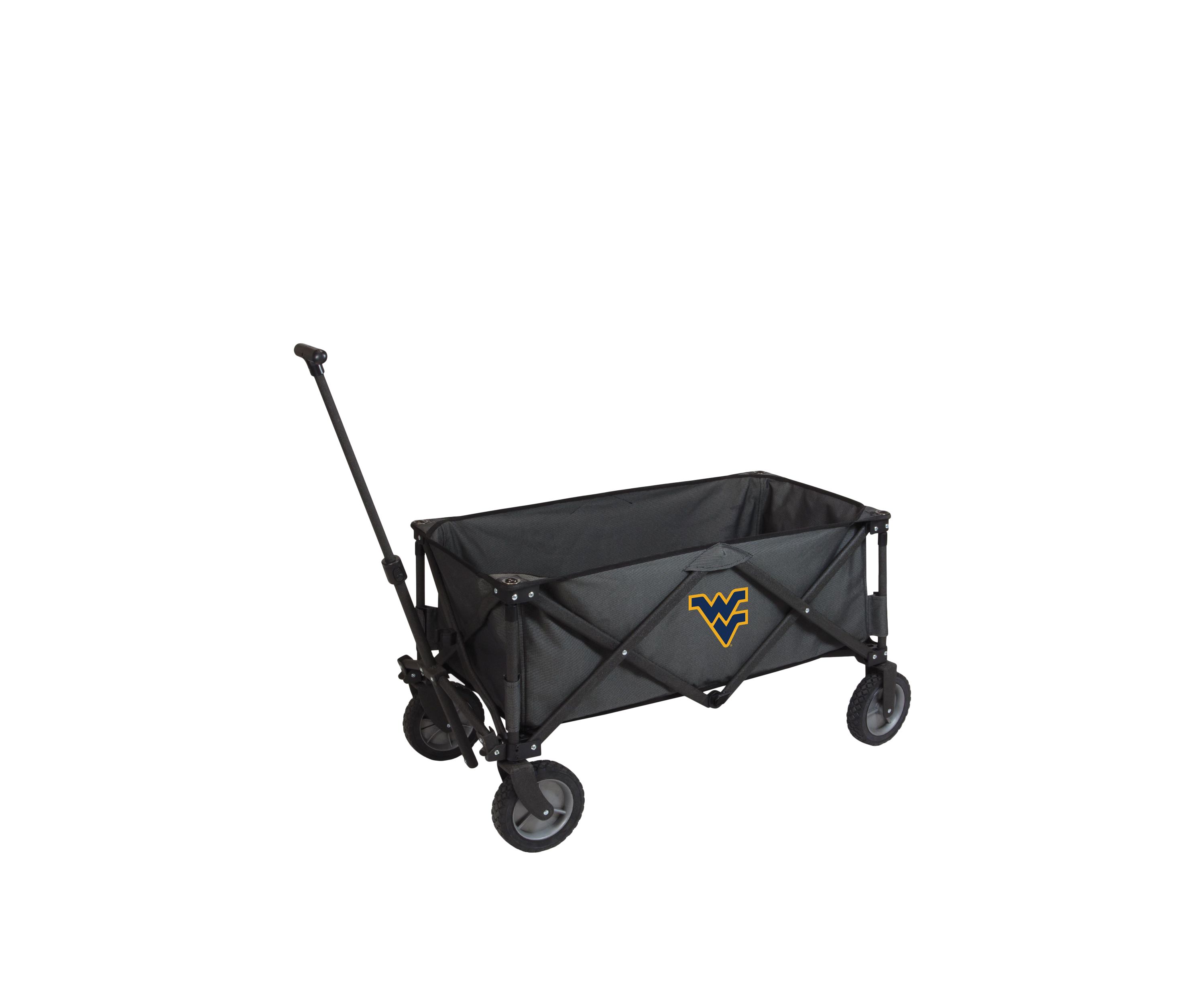 NCAA West Virginia Mountaineers Adventure Wagon Portable Utility Wagon