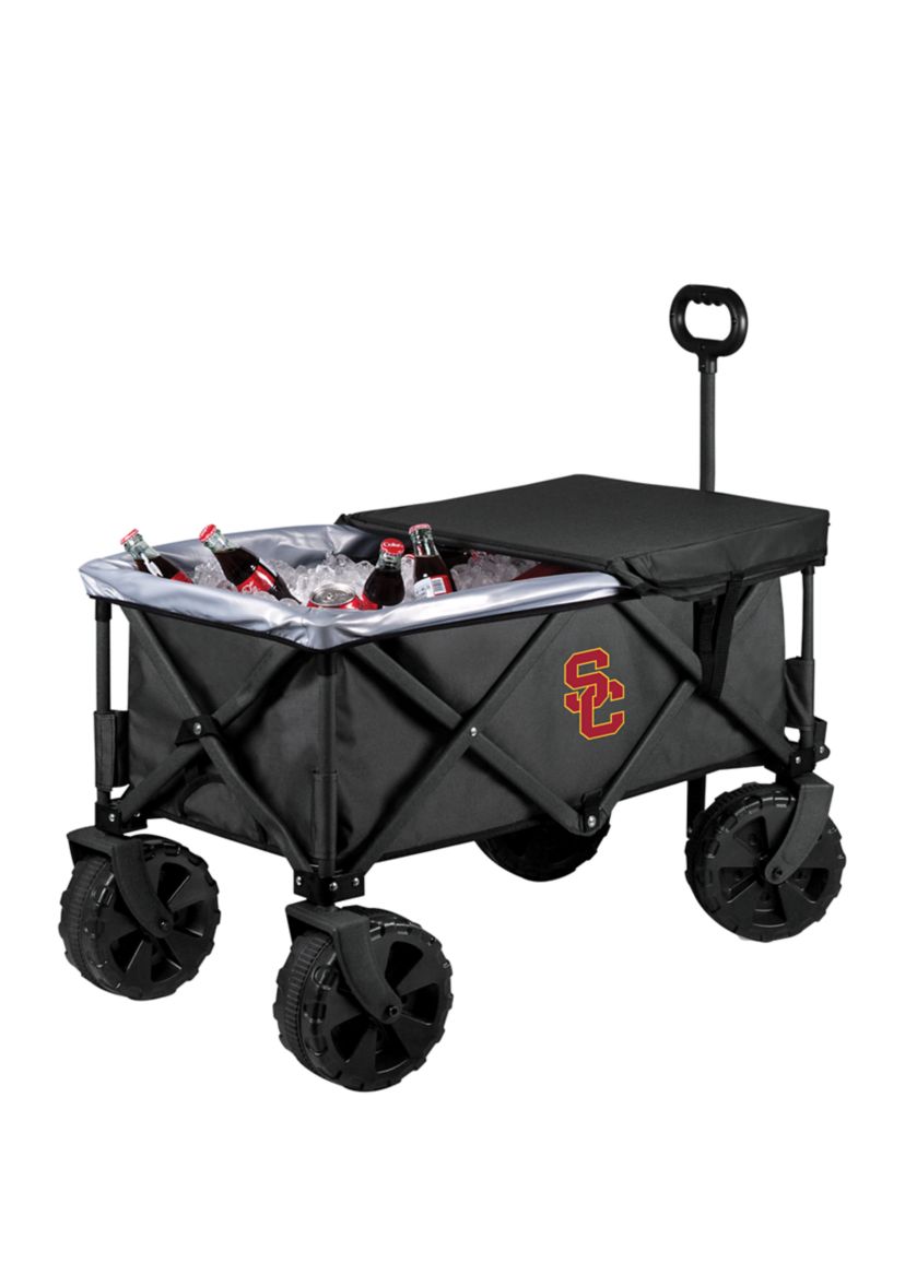 NCAA USC Trojans Adventure Wagon Elite All Terrain Portable Utility Wagon