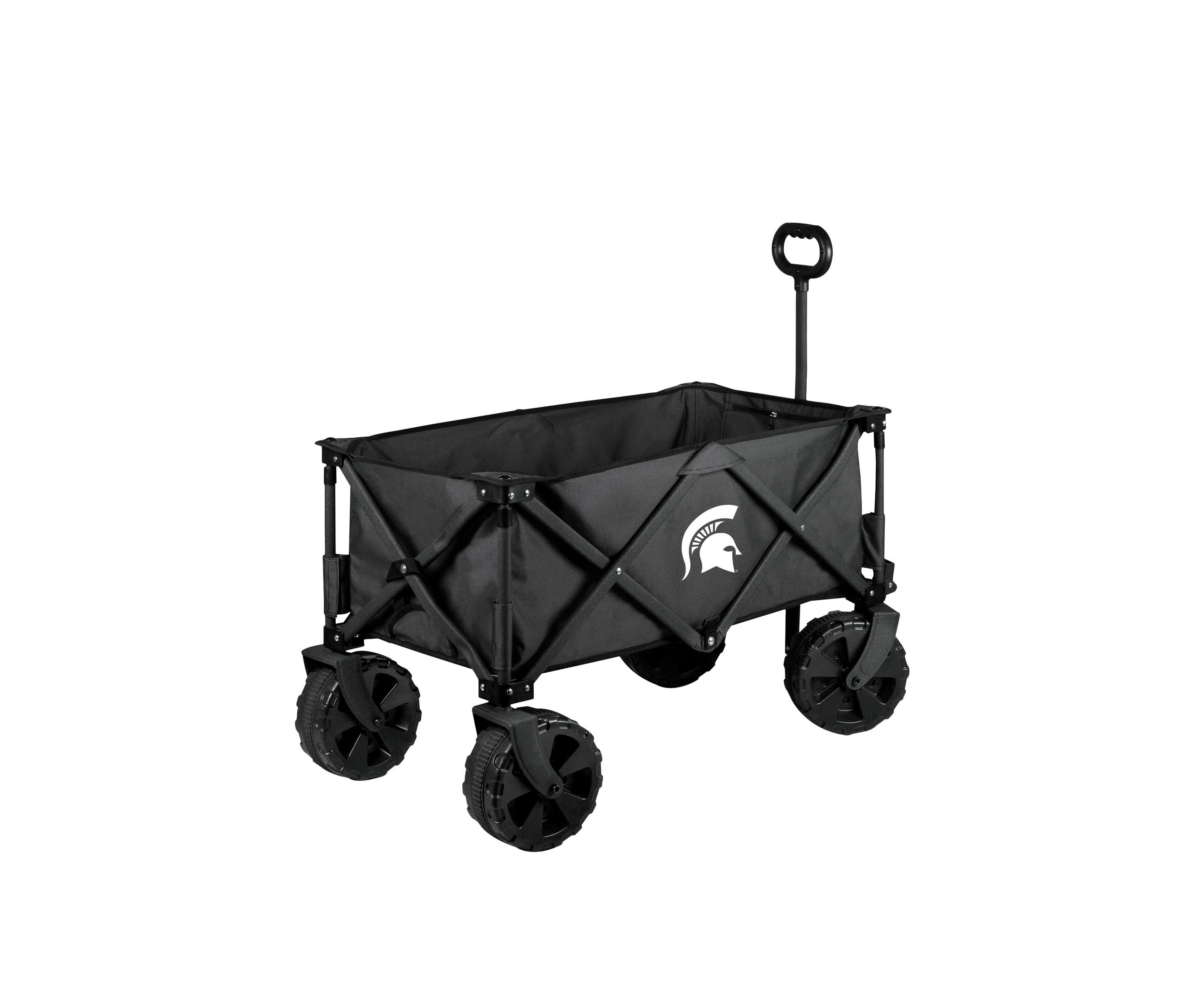 NCAA Michigan State Spartans Adventure Wagon Elite All Terrain Portable Utility Wagon