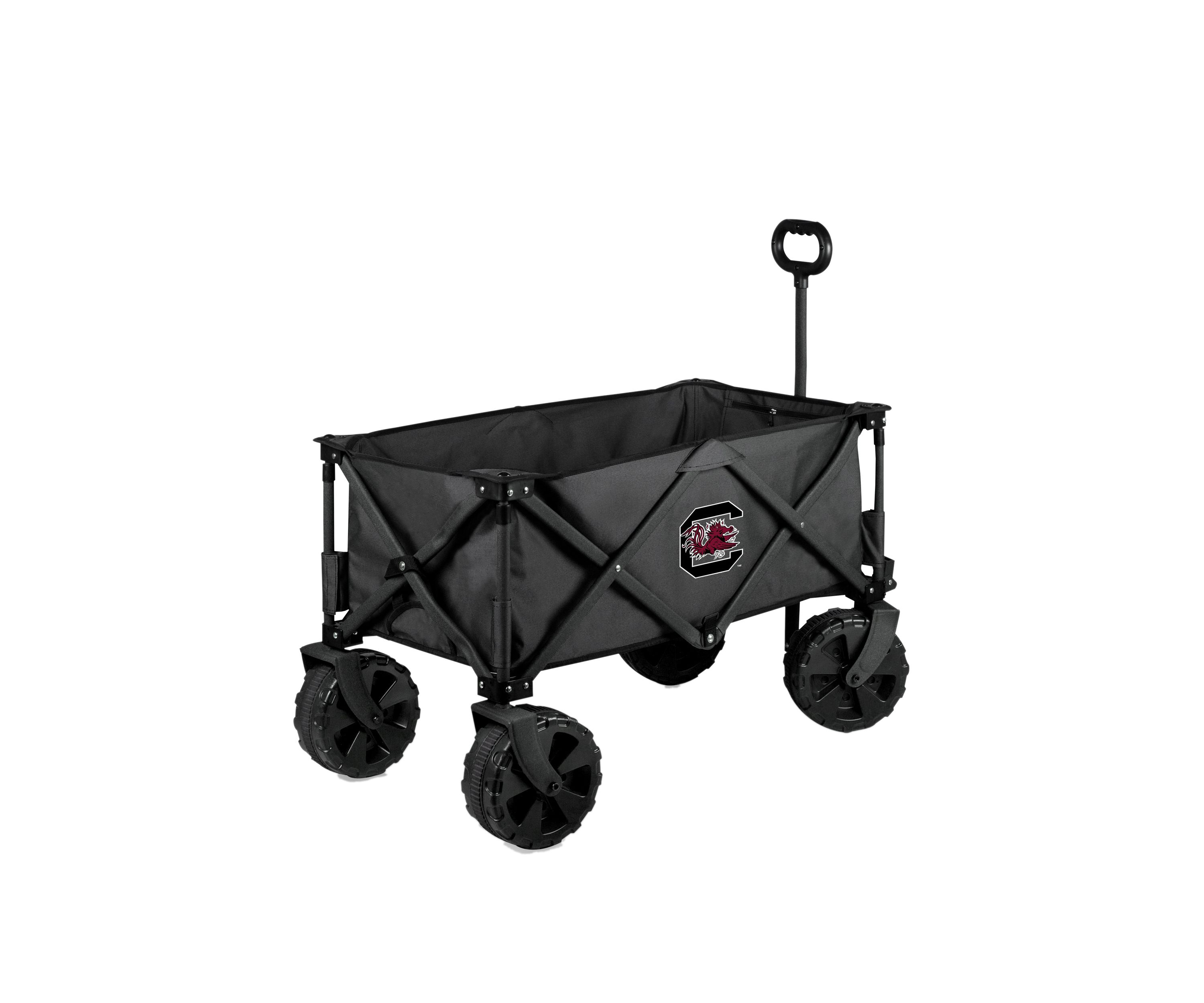 NCAA South Carolina Gamecocks Adventure Wagon Elite All Terrain Portable Utility Wagon