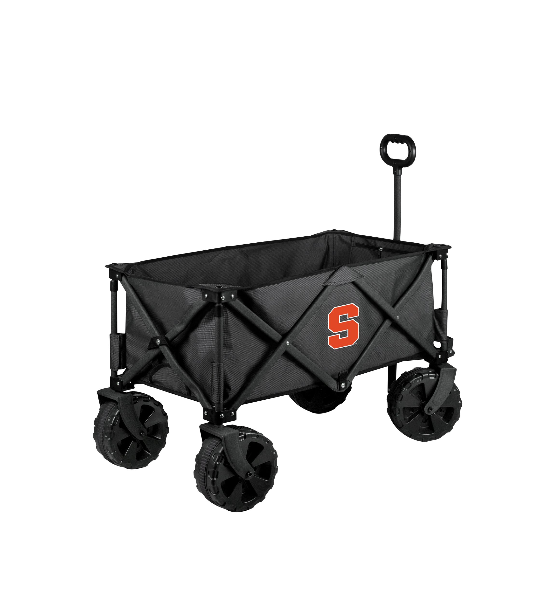 NCAA Syracuse Orange Adventure Wagon Elite All Terrain Portable Utility Wagon