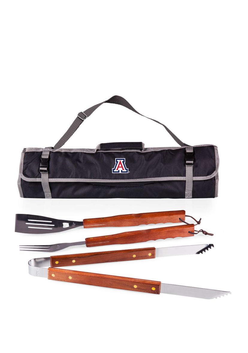NCAA Arizona Wildcats 3-Piece BBQ Tote & Grill Set