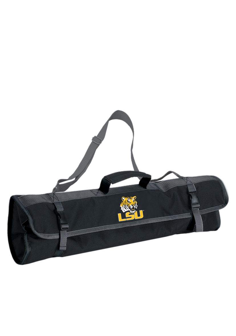 LSU Tigers 3-piece BBQ Tote - Online Only