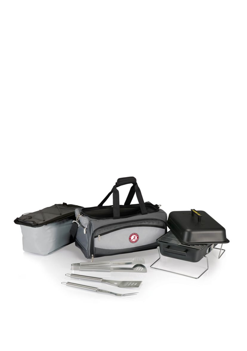 NCAA Alabama Crimson Tide Buccaneer Portable Charcoal Grill & Cooler Tote