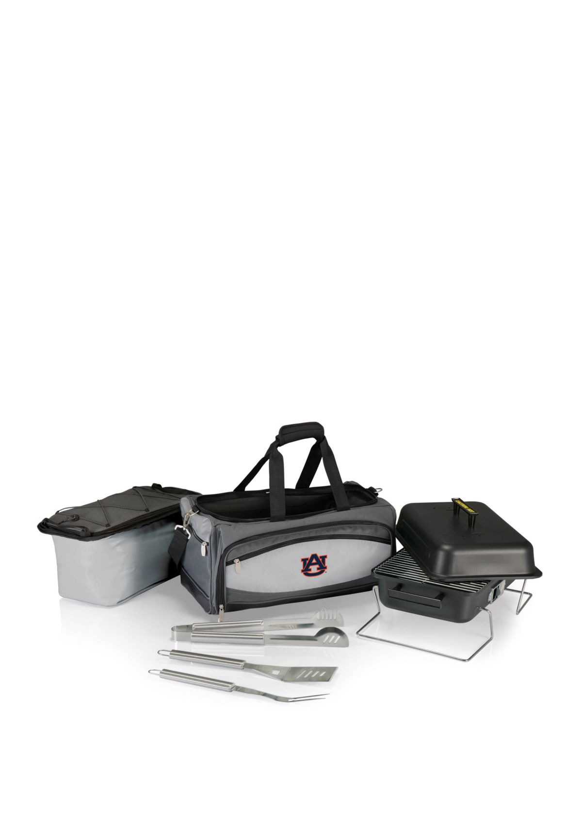 NCAA Auburn Tigers Buccaneer Portable Charcoal Grill & Cooler Tote