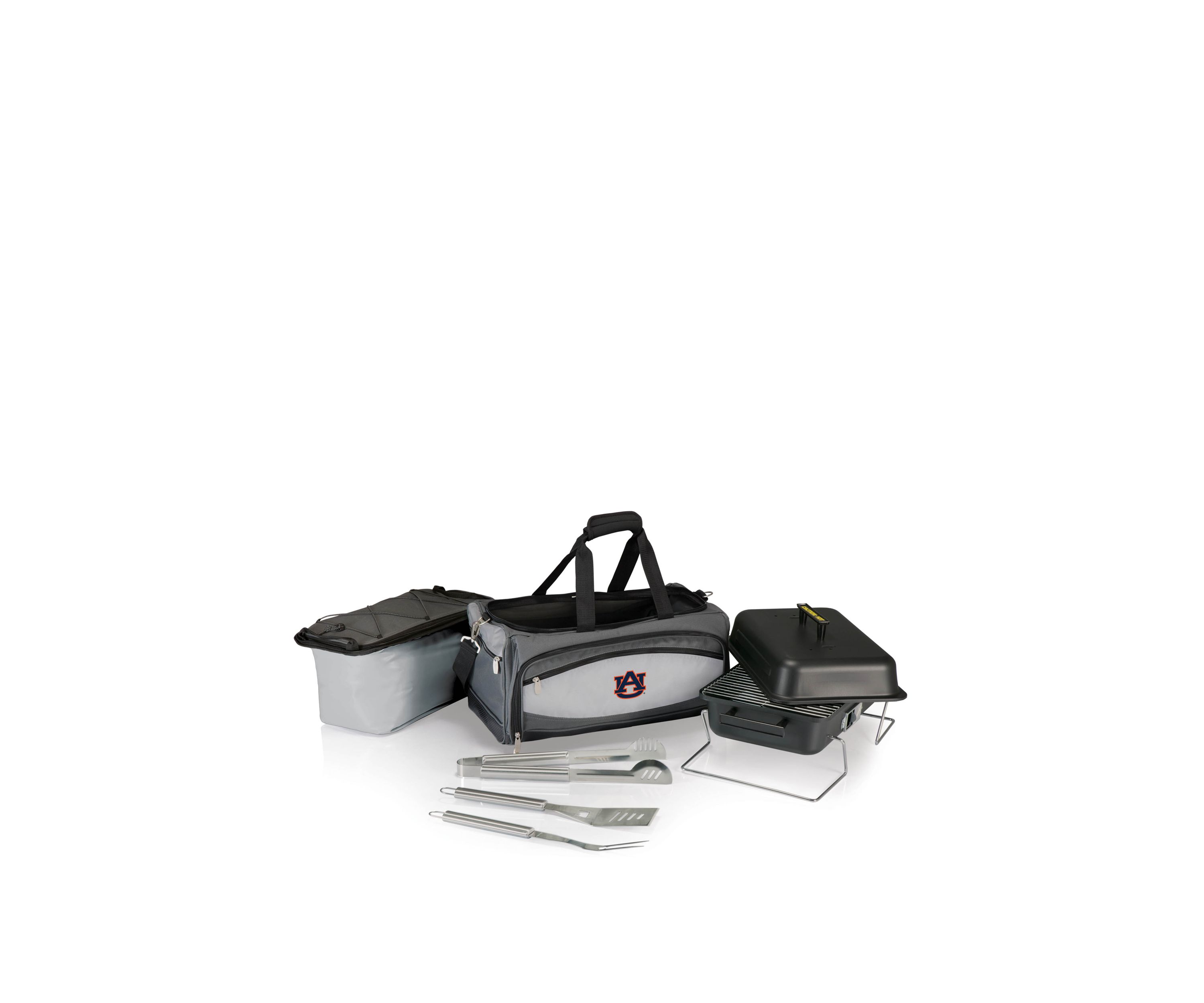 NCAA Auburn Tigers Buccaneer Portable Charcoal Grill & Cooler Tote