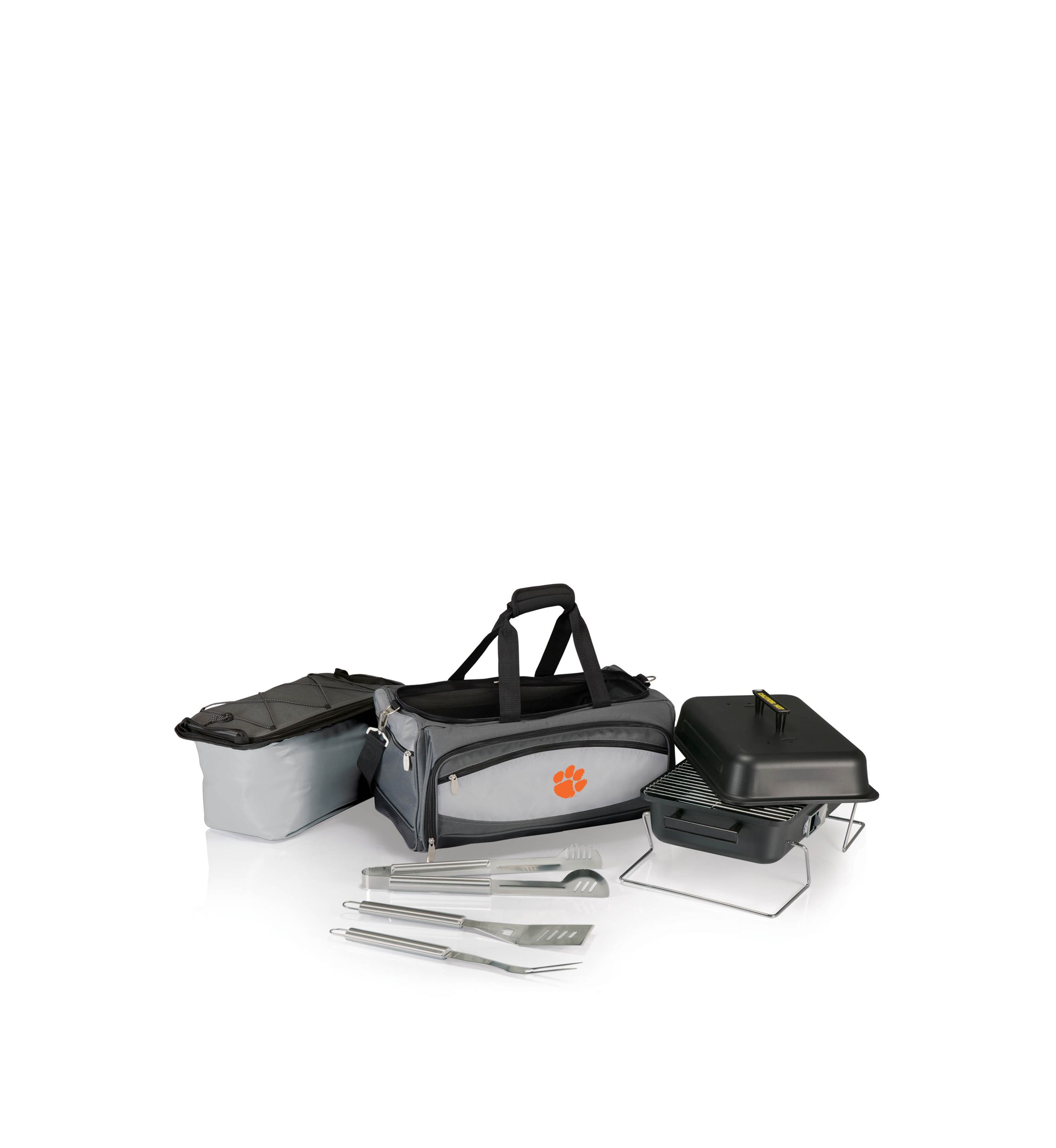 NCAA Clemson Tigers Buccaneer Portable Charcoal Grill & Cooler Tote