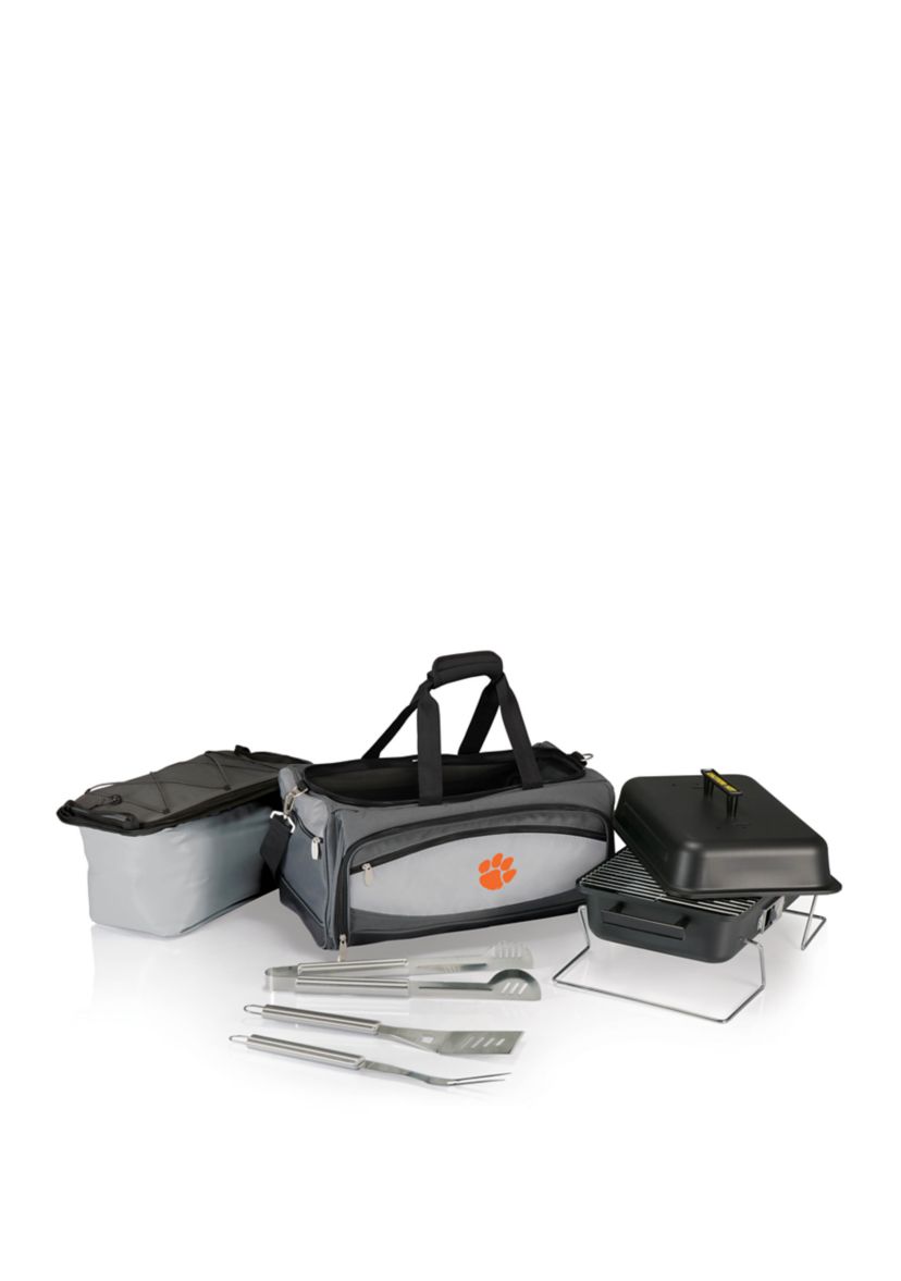  NCAA Clemson Tigers Buccaneer Portable Charcoal Grill & Cooler Tote
