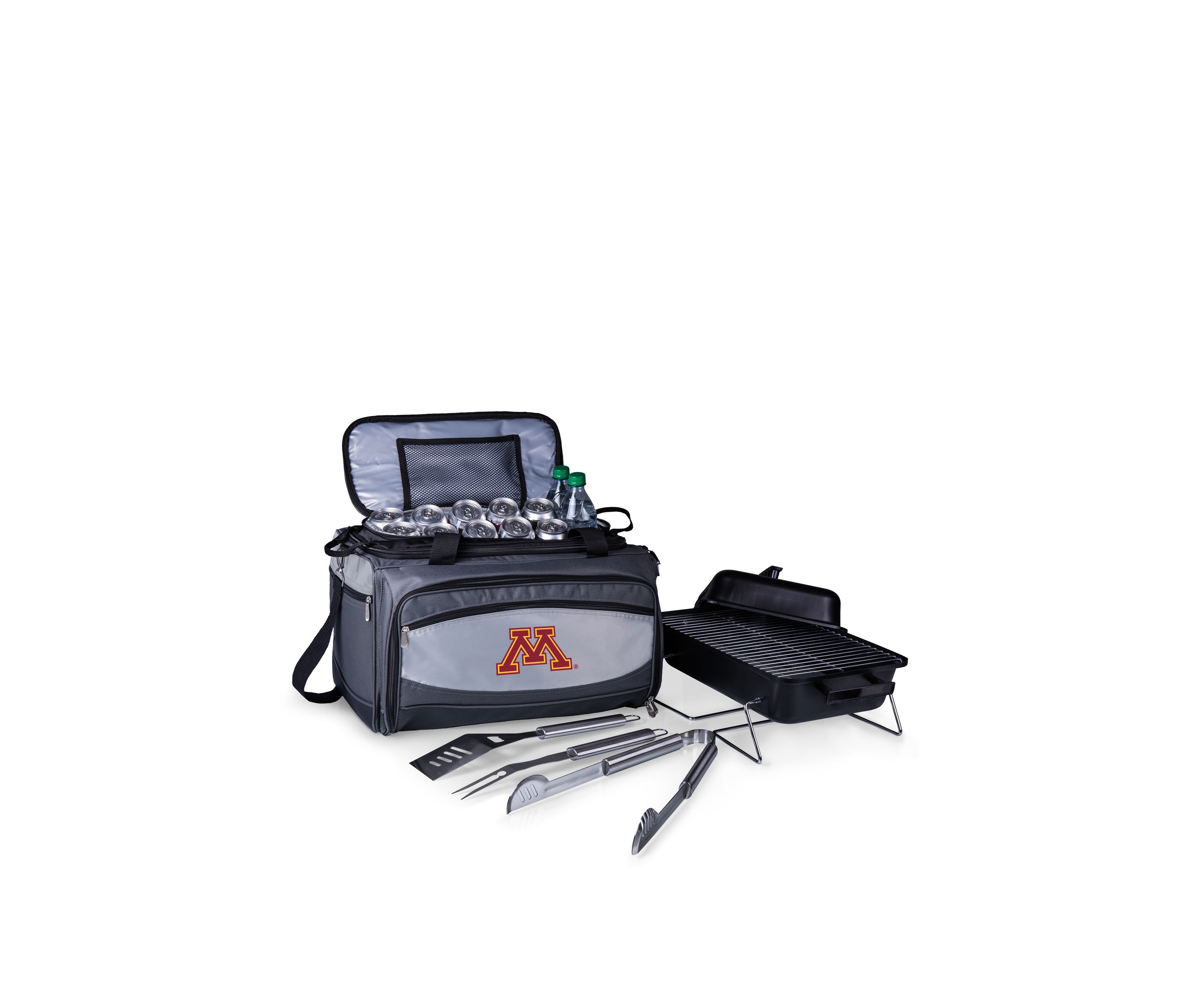 NCAA Minnesota Golden Gophers Buccaneer Portable Charcoal Grill & Cooler Tote