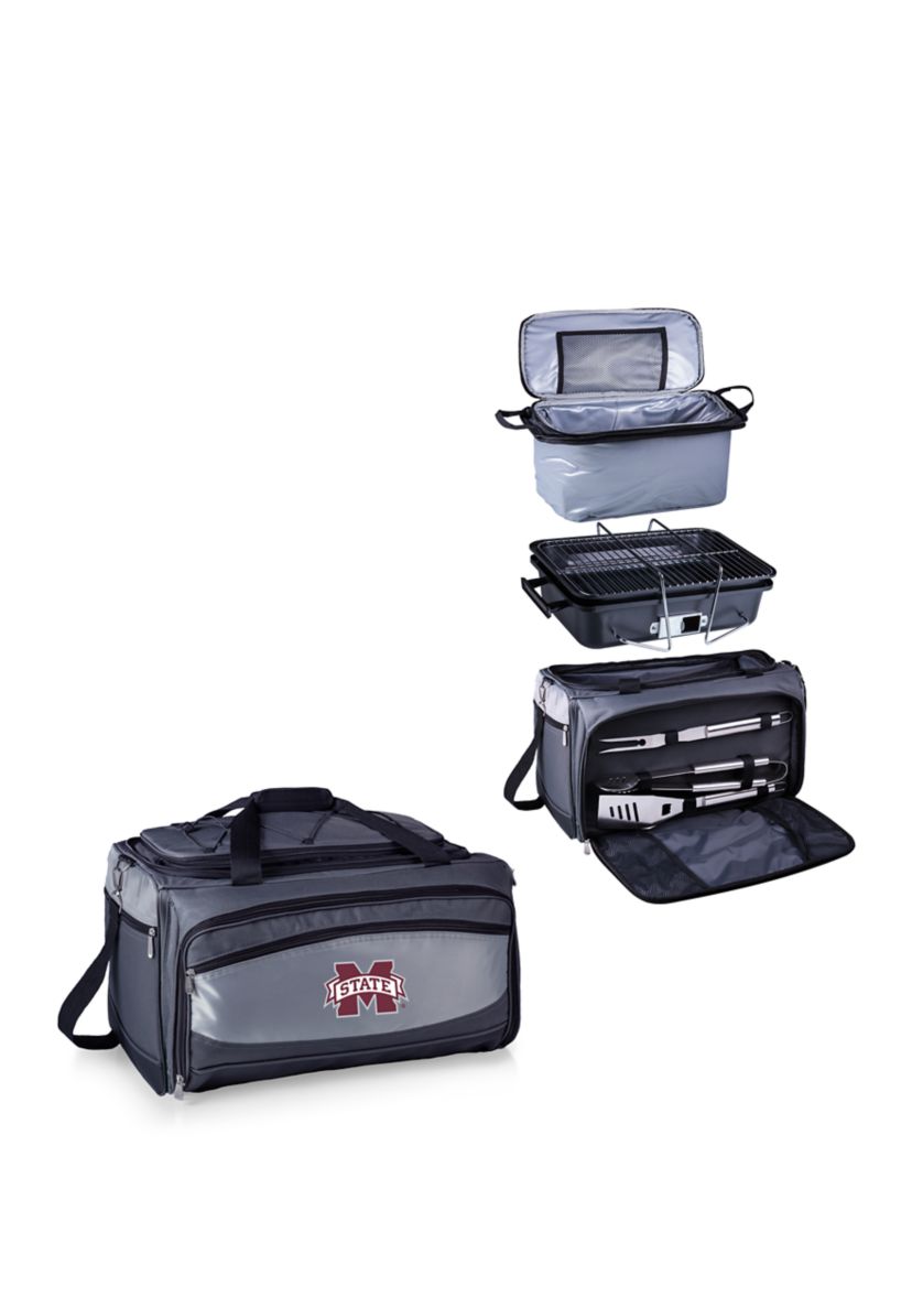 NCAA Mississippi State Bulldogs Buccaneer Portable Charcoal Grill and Cooler Tote