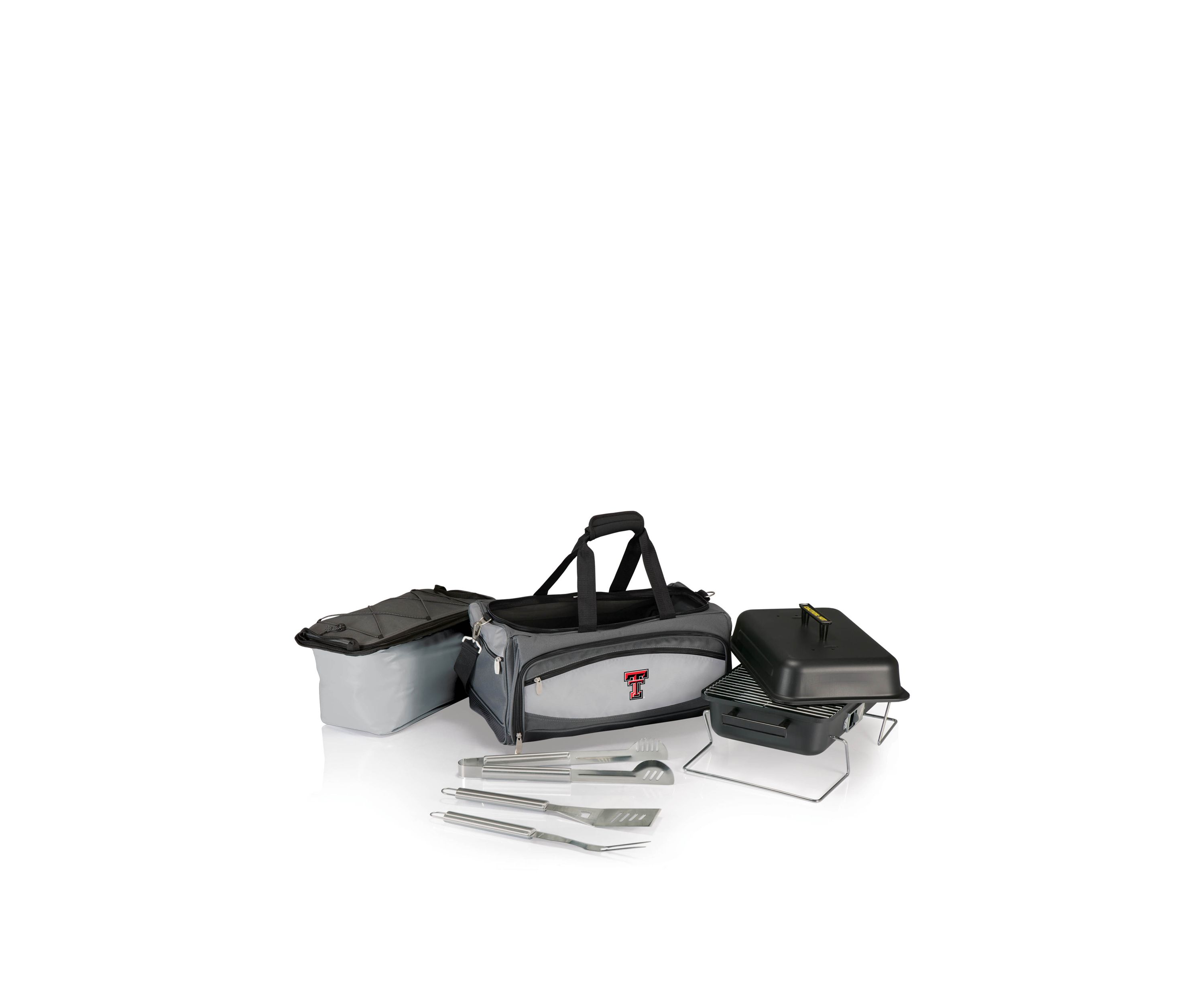 NCAA Texas Tech Red Raiders Buccaneer Portable Charcoal Grill and Cooler Tote