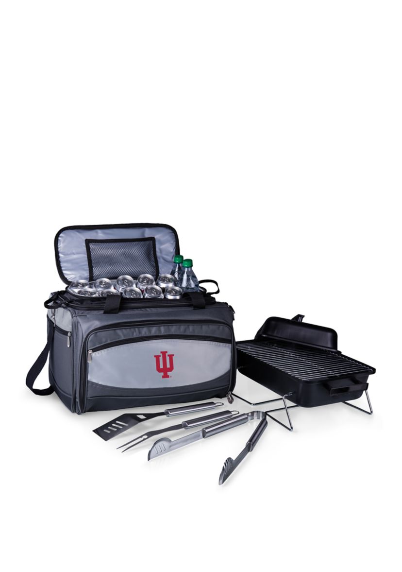  NCAA Indiana Hoosiers Buccaneer Portable Charcoal Grill & Cooler Tote