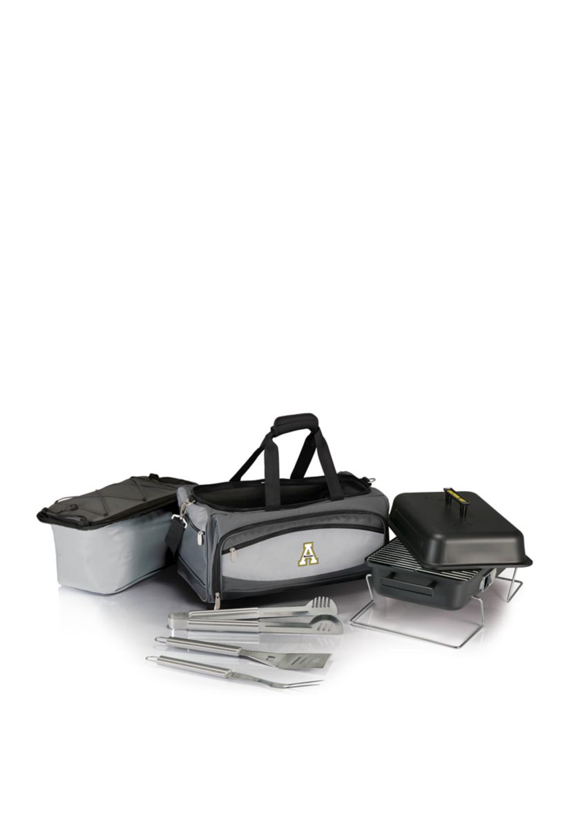 NCAA Appalachian State Mountaineers Buccaneer Portable Charcoal Grill & Cooler Tote
