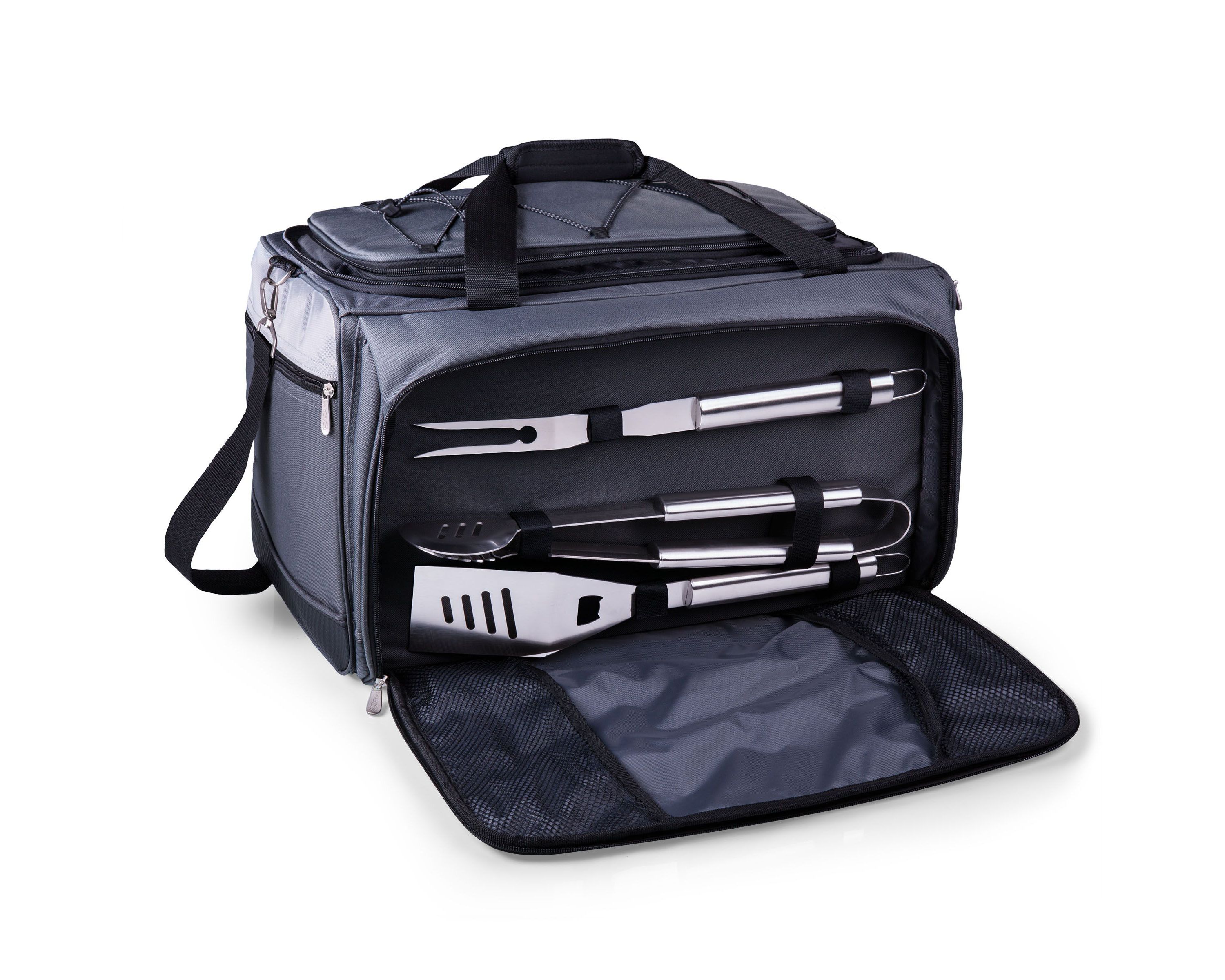 NCAA East Carolina Pirates Buccaneer Portable Charcoal Grill and Cooler Tote
