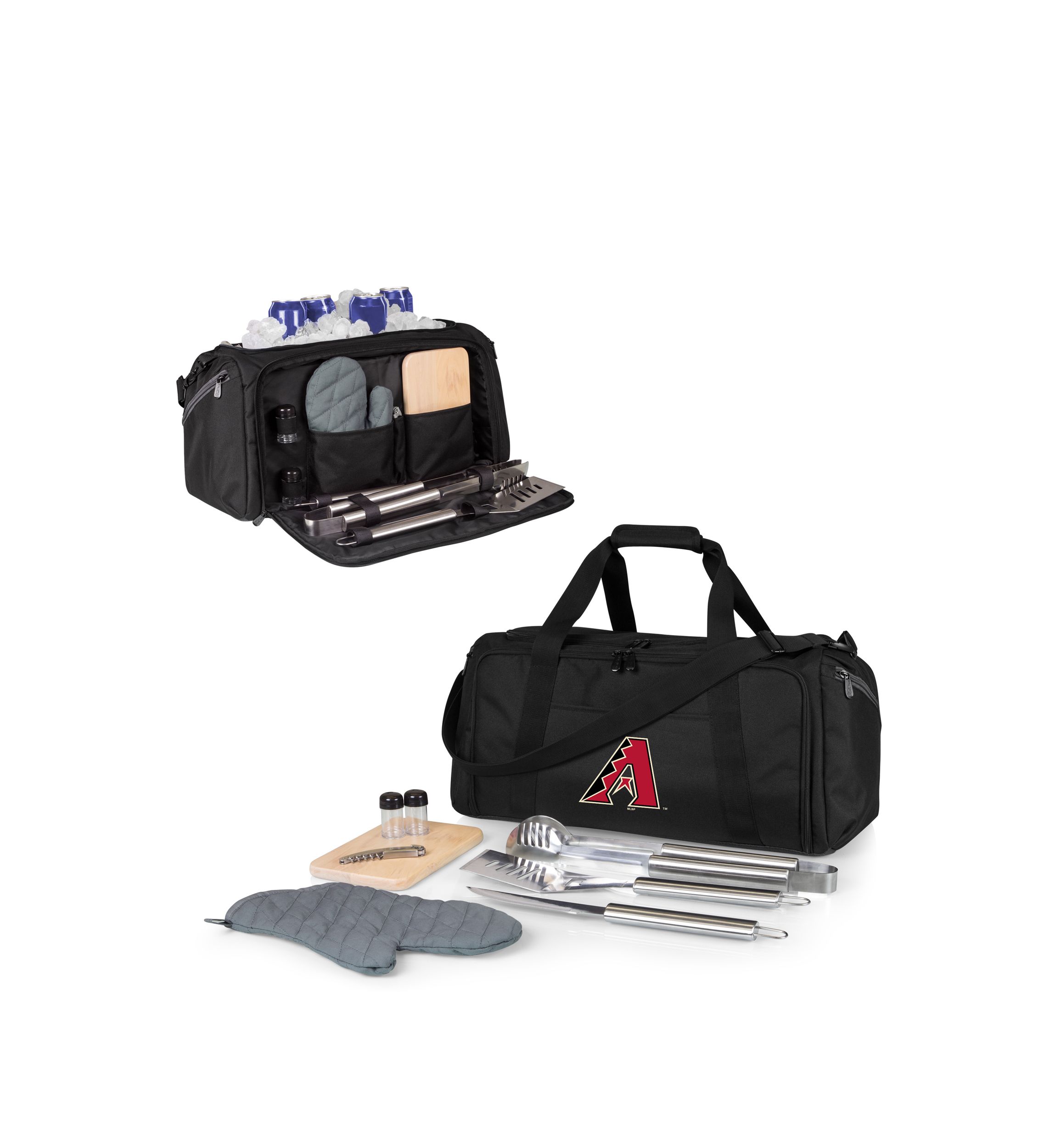 MLB Arizona Diamondbacks BBQ Kit Grill Set & Cooler