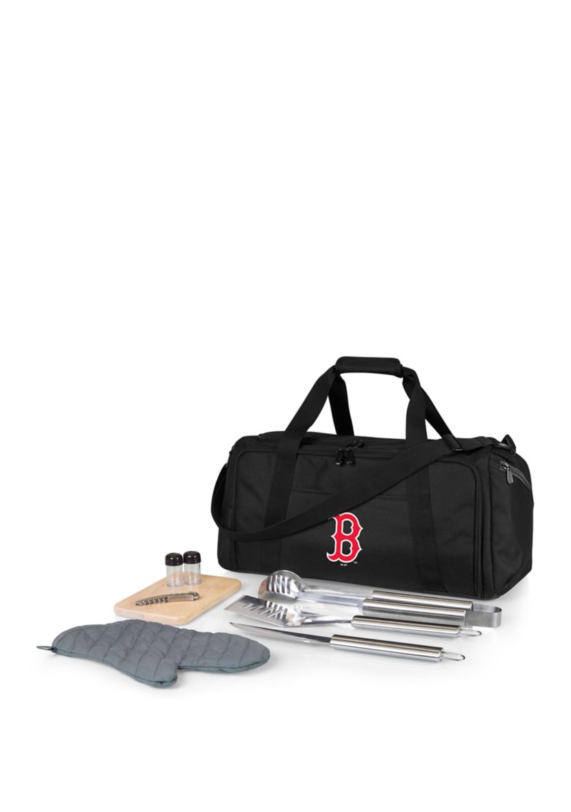 MLB Boston Red Sox BBQ Kit Grill Set & Cooler