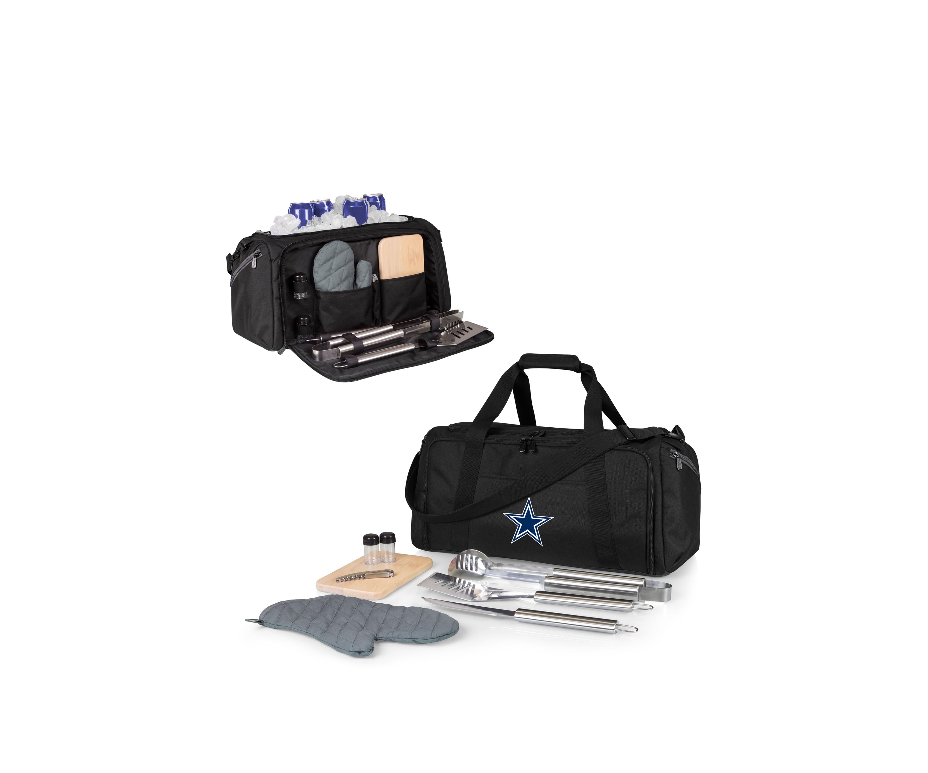 NFL Dallas Cowboys BBQ Kit Grill Set & Cooler
