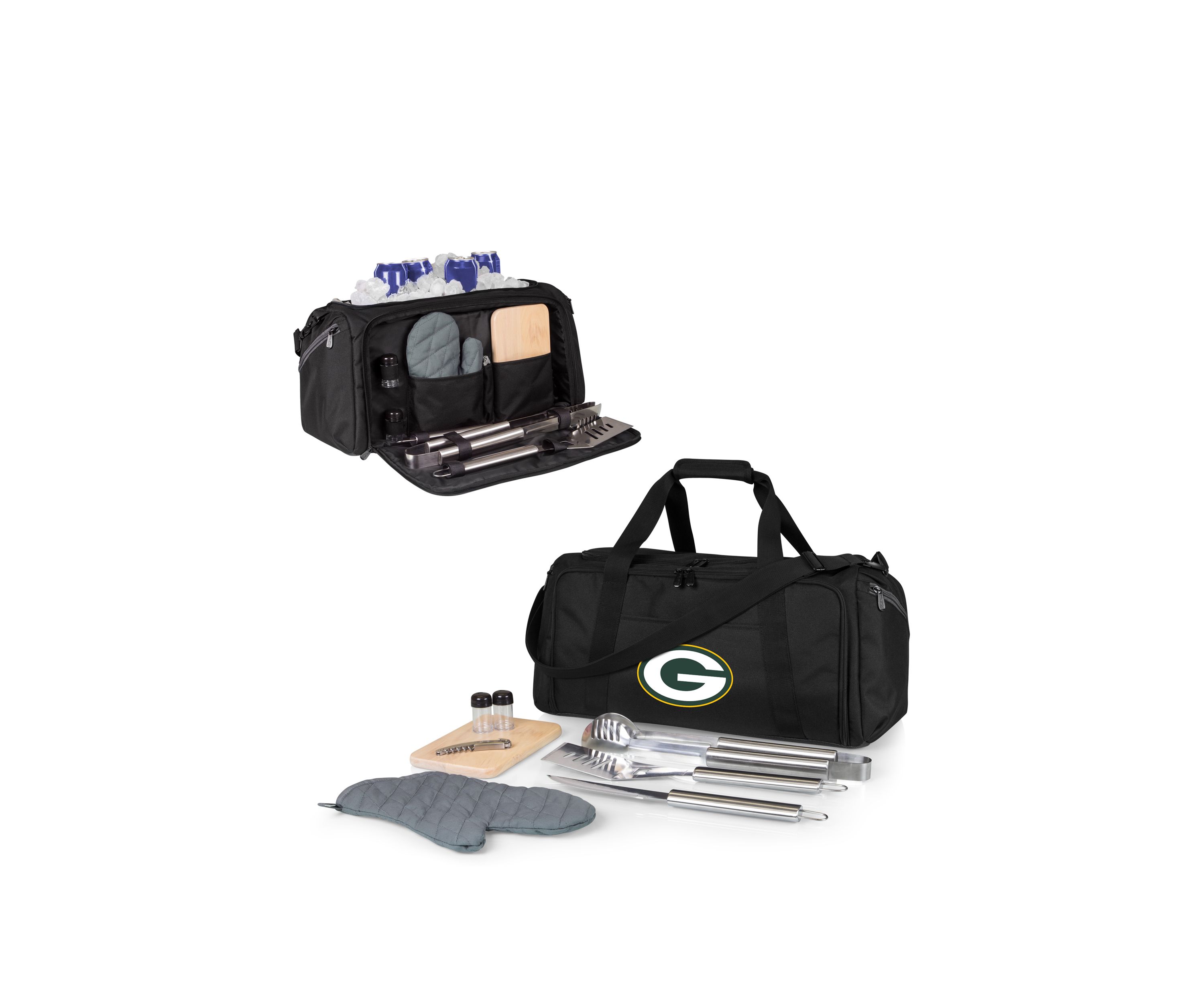 NFL Green Bay Packers BBQ Kit Grill Set & Cooler