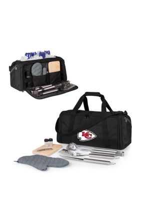 Oniva NFL Kansas City Chiefs BBQ Kit Grill Set & Cooler, Black