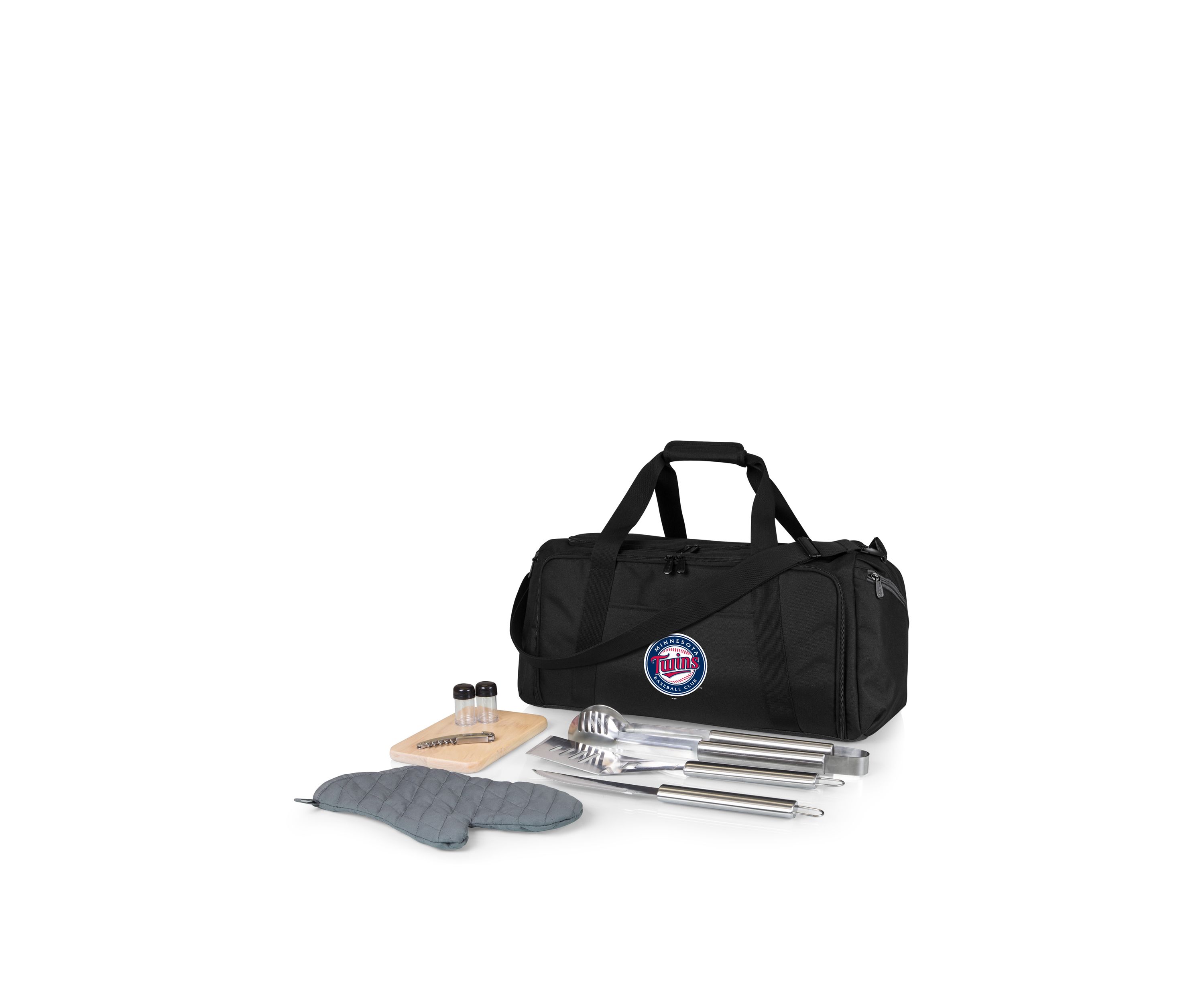 MLB Minnesota Twins BBQ Kit Grill Set & Cooler
