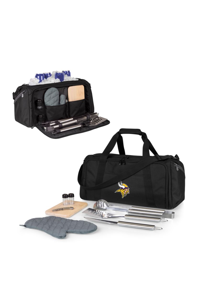 NFL Minnesota Vikings BBQ Kit Grill Set & Cooler
