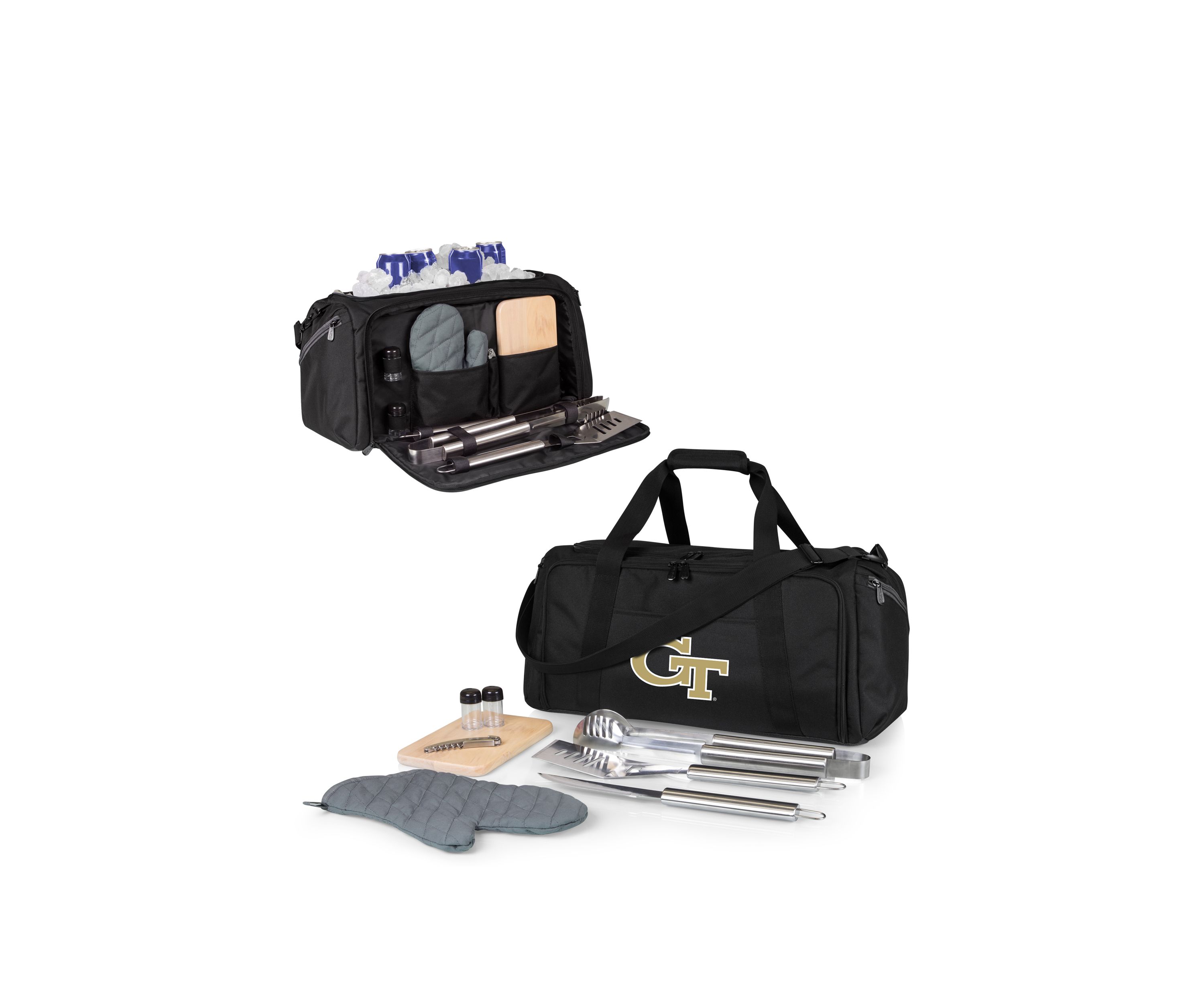  NCAA Georgia Tech Yellow Jackets BBQ Kit Grill Set & Cooler