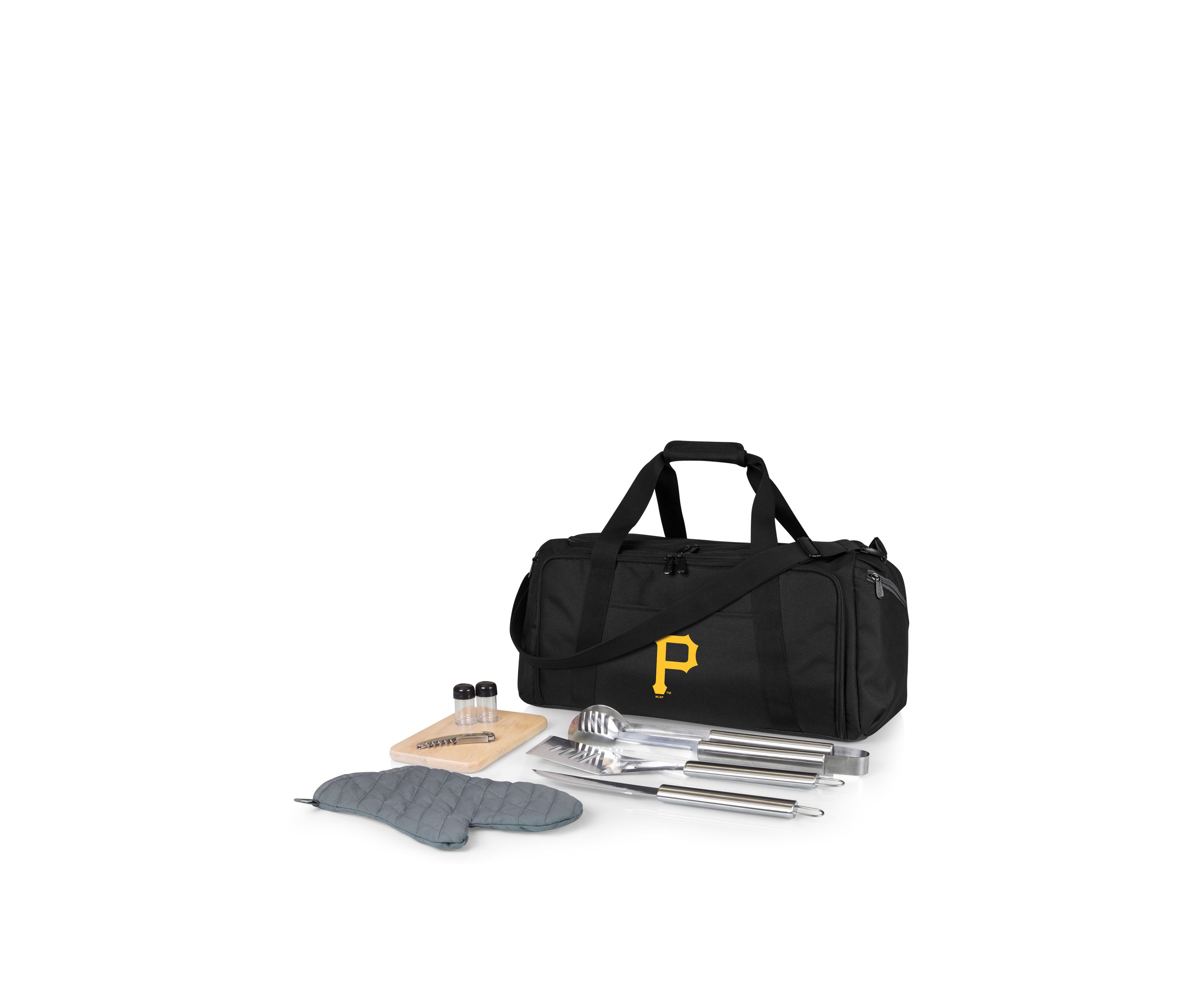 MLB Pittsburgh Pirates BBQ Kit Grill Set & Cooler