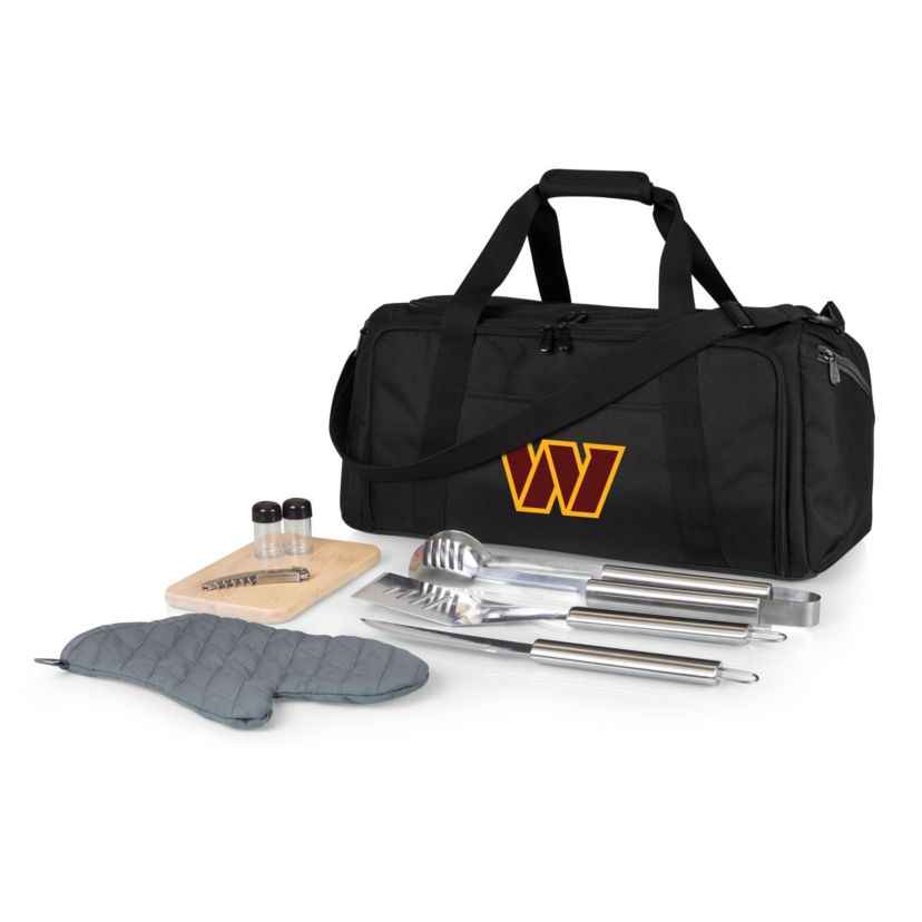 NFL Washington Commanders BBQ Kit Grill Set & Cooler
