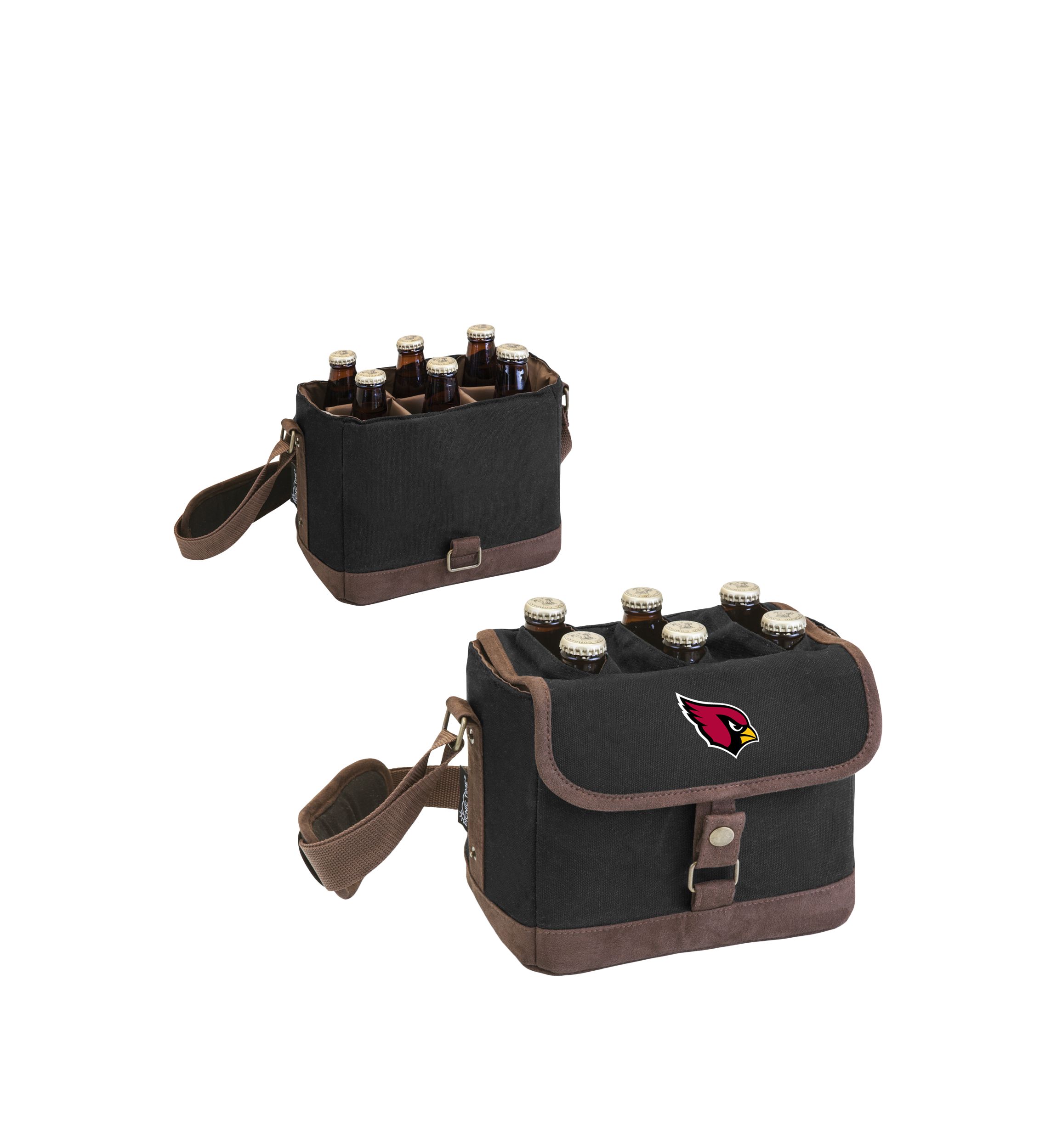 NFL Arizona Cardinals Beer Caddy Cooler Tote with Opener 