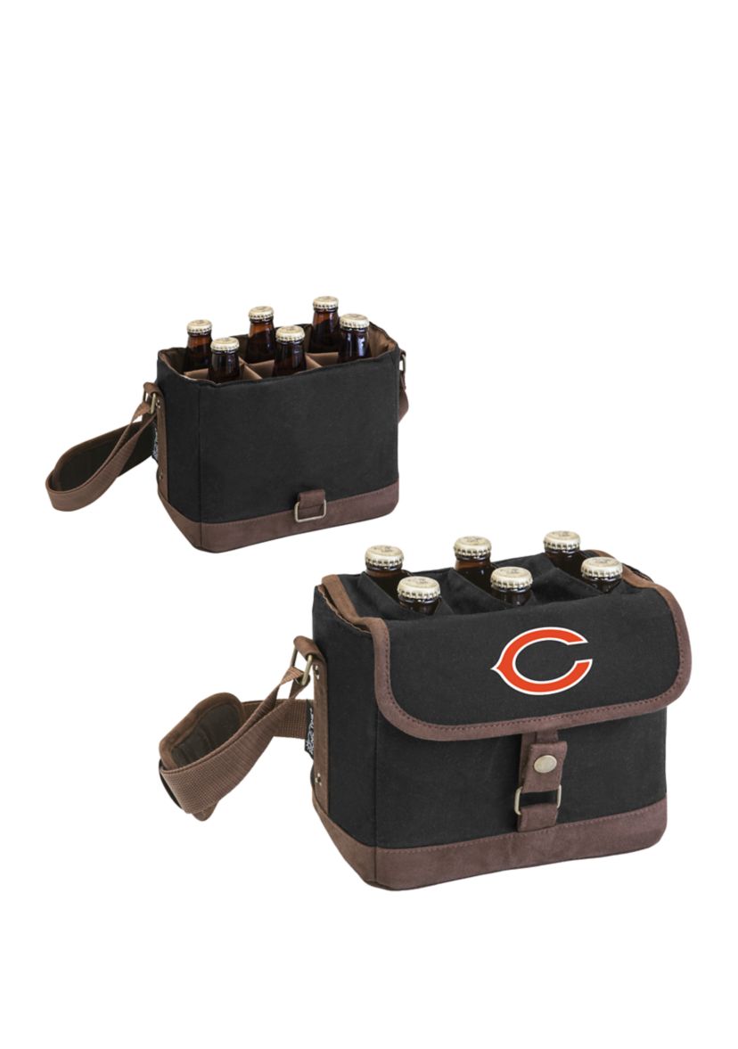 NFL Chicago Bears Beer Caddy Cooler Tote with Opener