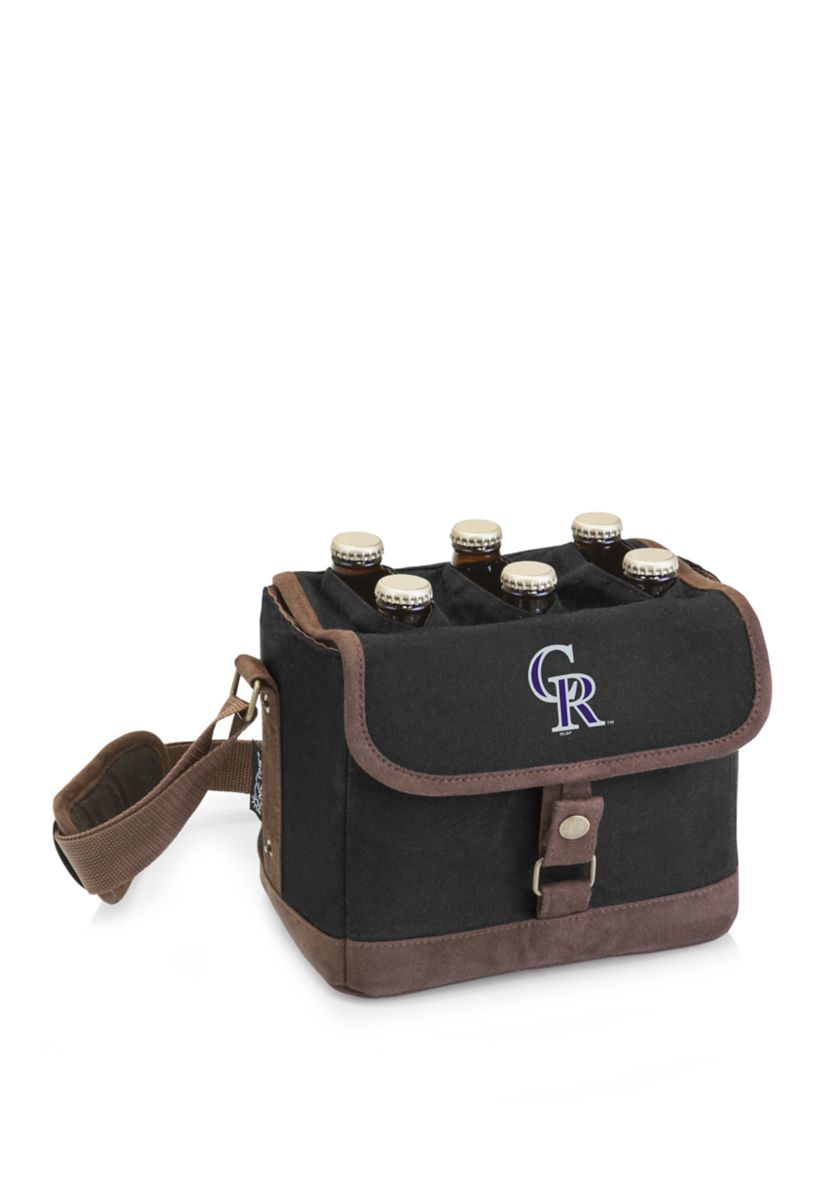 MLB Colorado Rockies Beer Caddy Cooler Tote with Opener