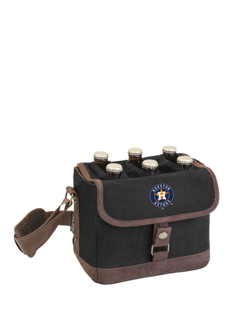 MLB Houston Astros Beer Caddy Cooler Tote with Opener