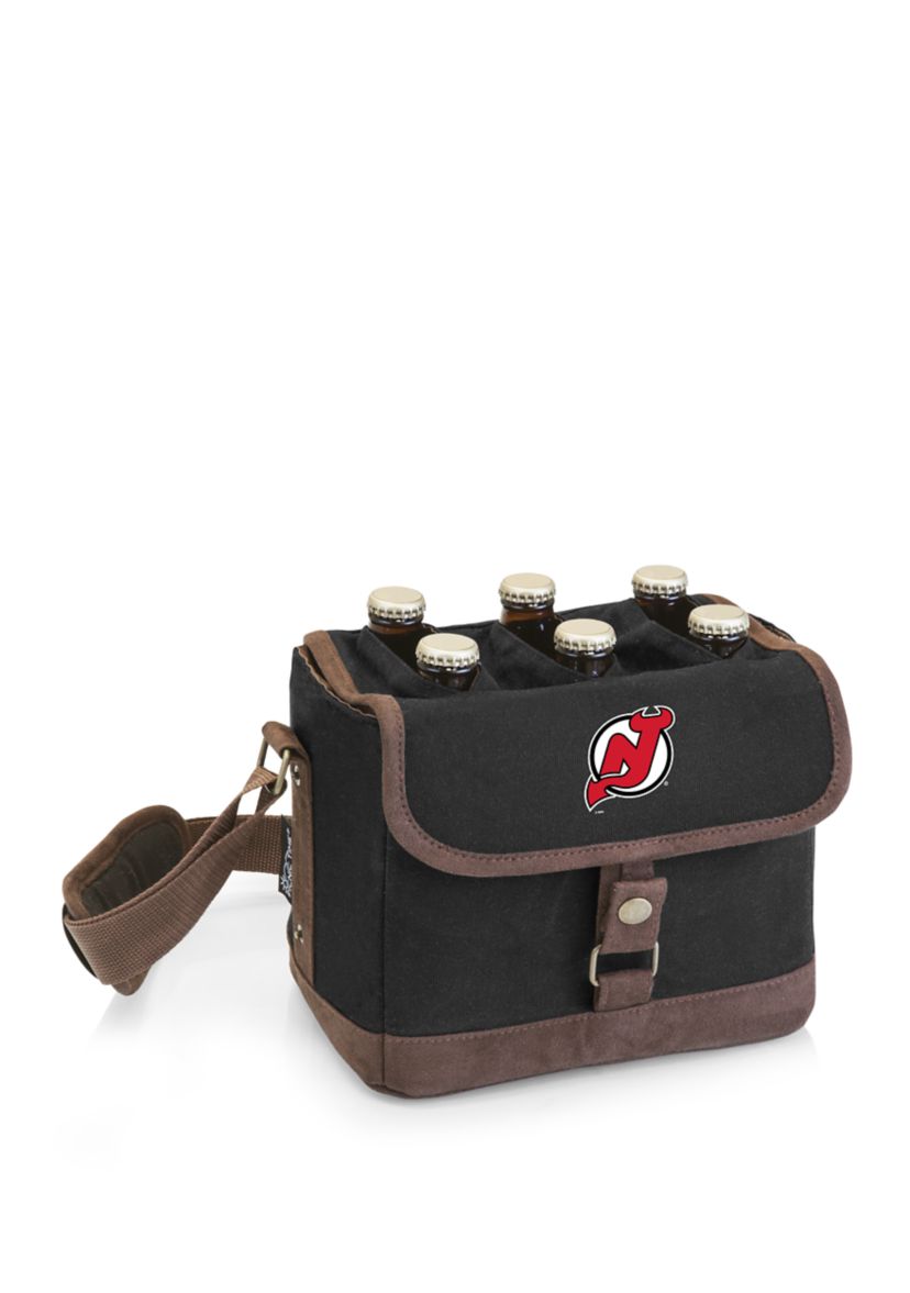 NHL New Jersey Devils Beer Caddy Cooler Tote with Opener
