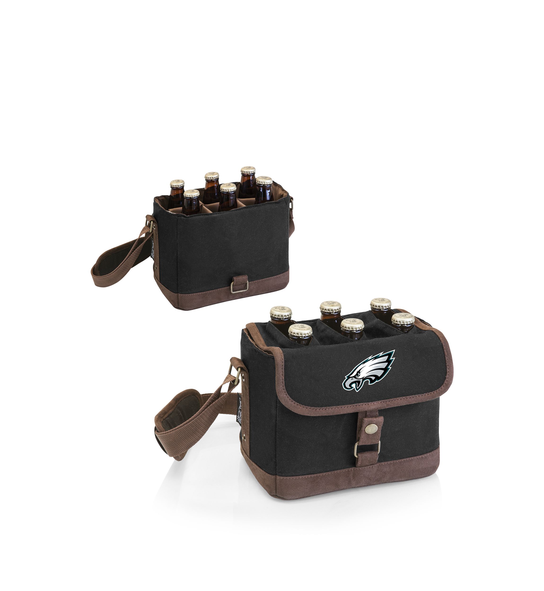 NFL Philadelphia Eagles Beer Caddy Cooler Tote with Opener