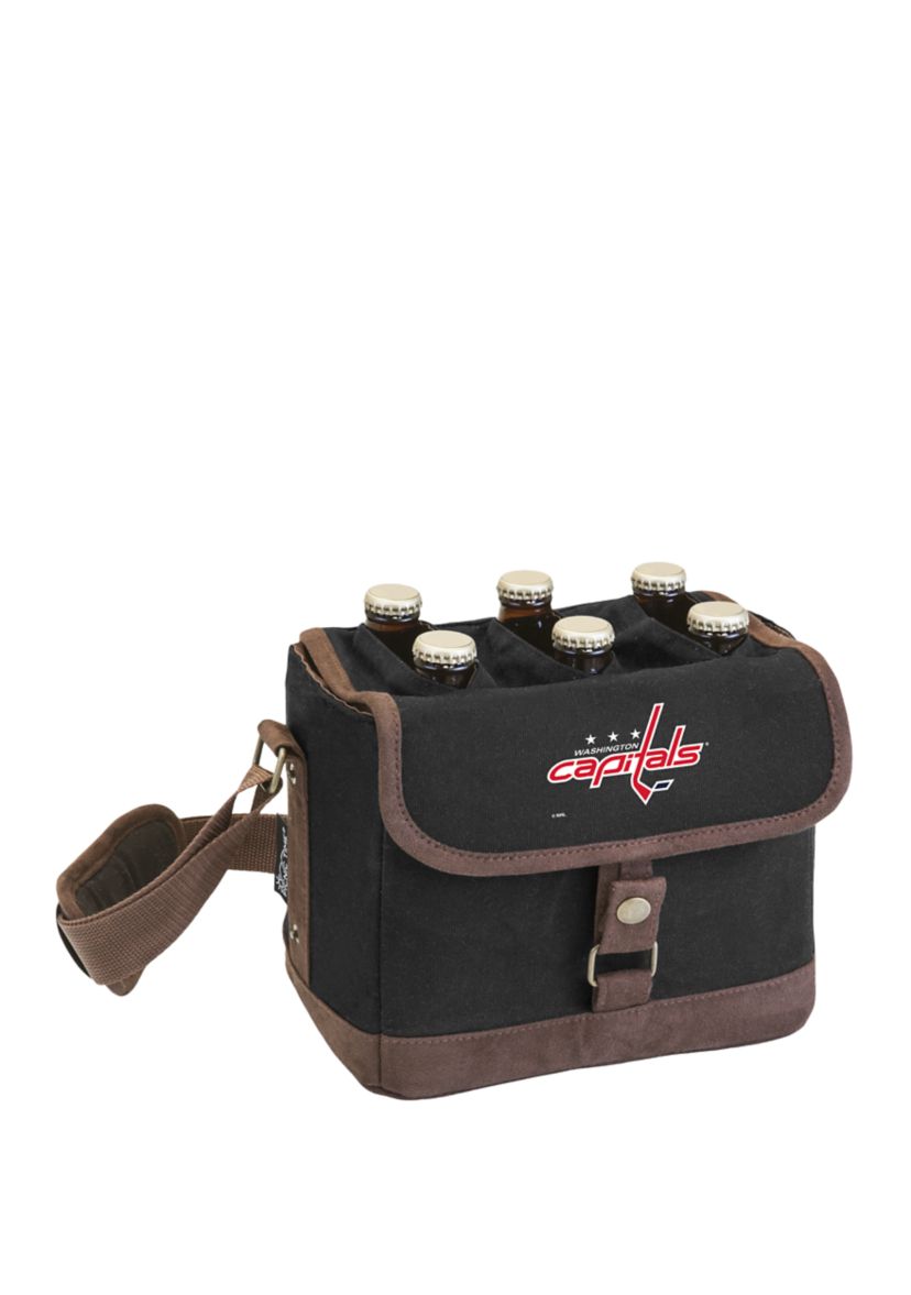 NHL Washington Capitals Beer Caddy Cooler Tote with Opener