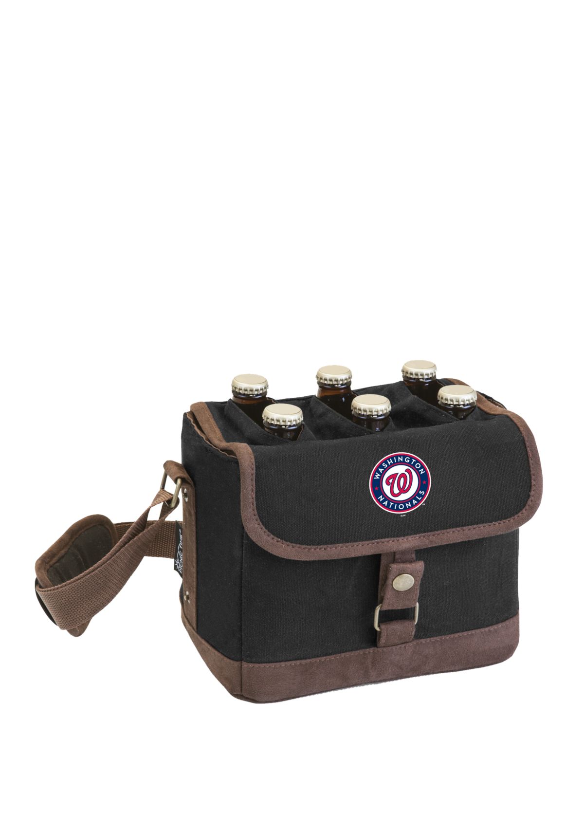 MLB Washington Nationals Beer Caddy Cooler Tote with Opener