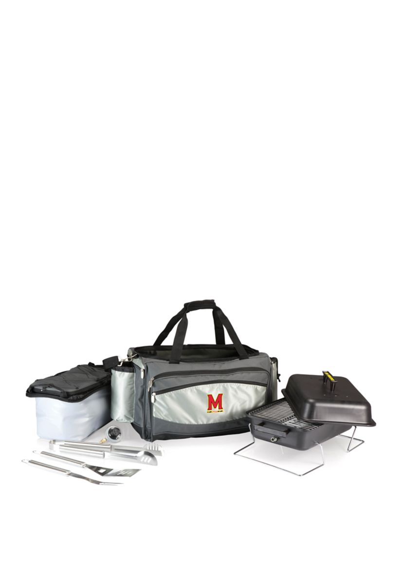 NCAA Maryland Terrapins Vulcan Portable Propane Grill & Cooler Tote