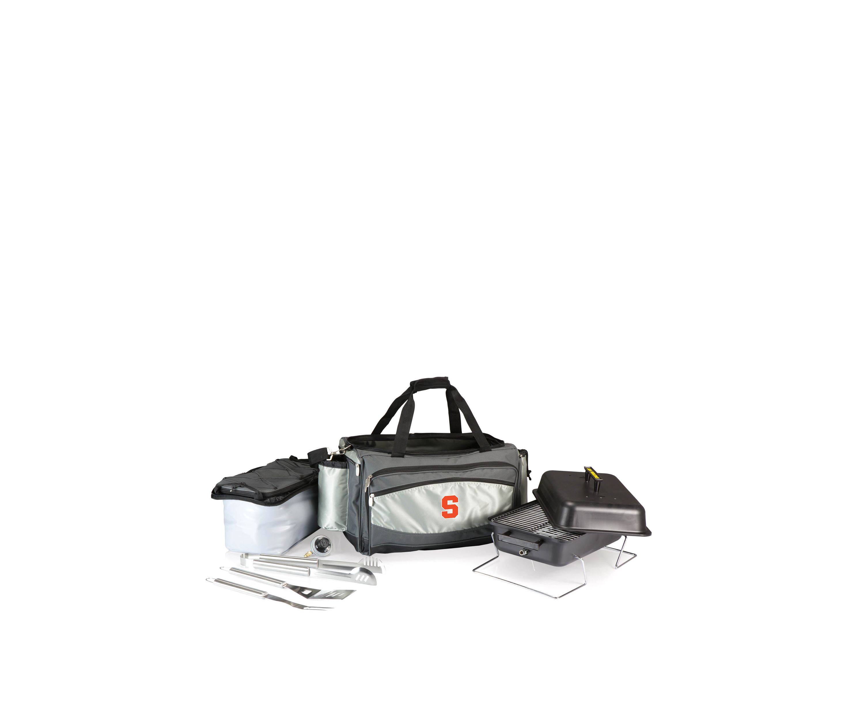 NCAA Syracuse Orange Vulcan Portable Propane Grill & Cooler Tote