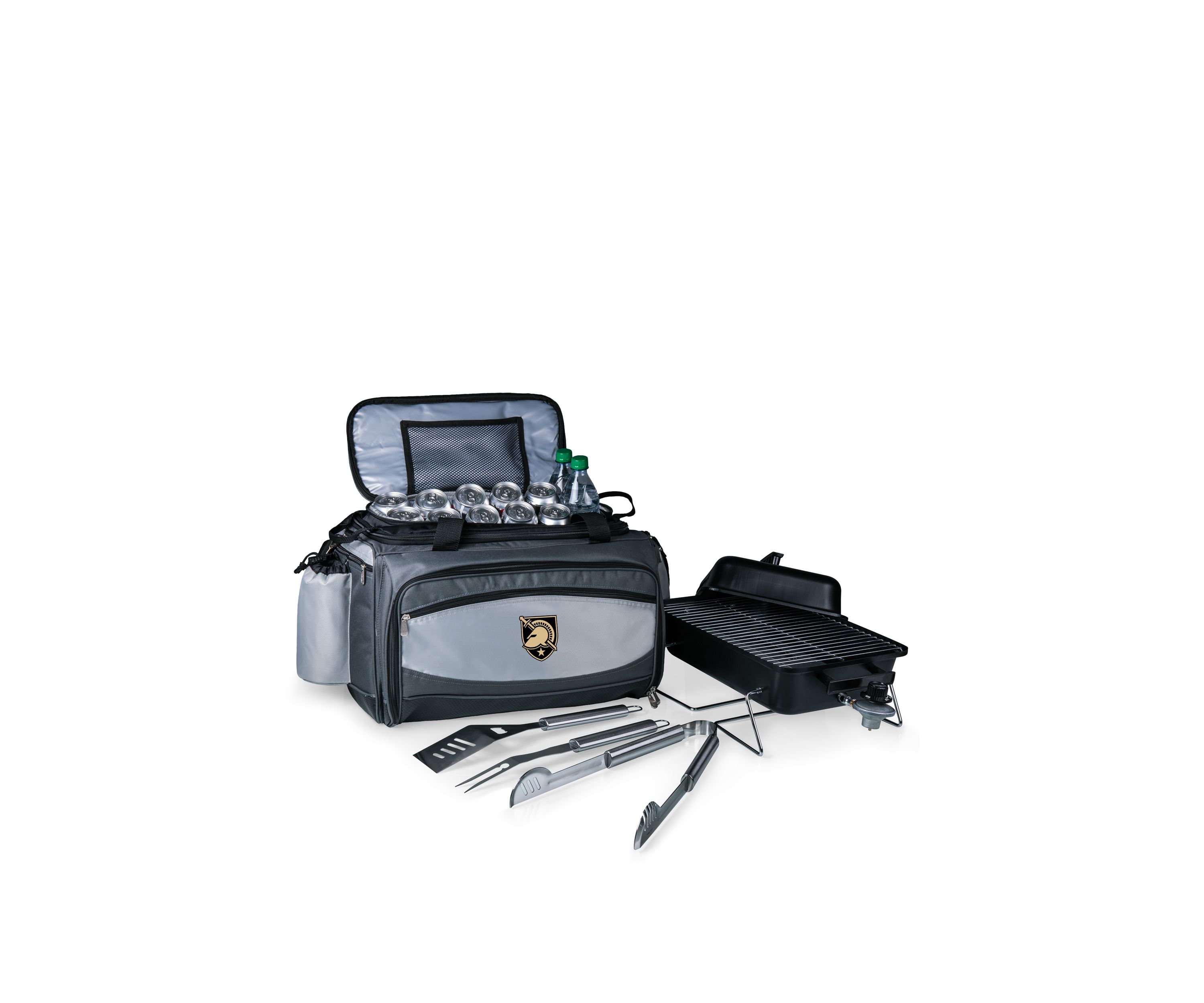 NCAA West Point Black Knights Vulcan Portable Propane Grill & Cooler Tote
