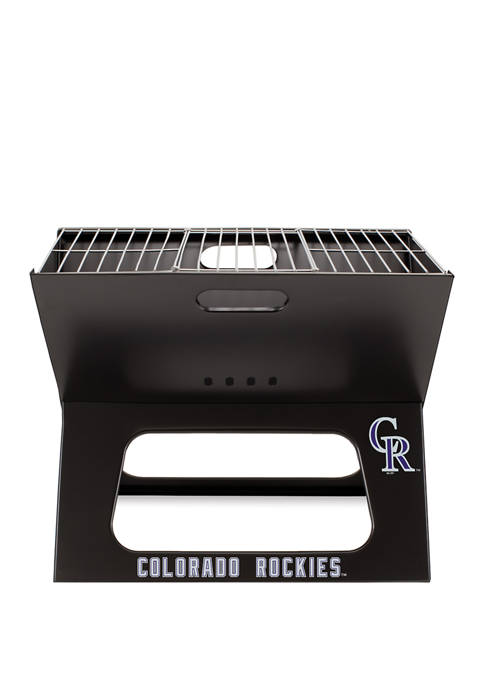 ONIVA MLB Colorado Rockies X-Grill Portable Charcoal BBQ