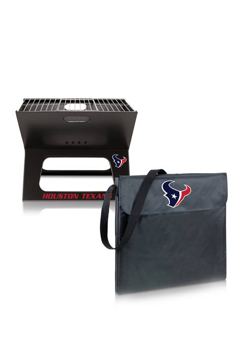 ONIVA NFL Houston Texans X-Grill Portable Charcoal BBQ