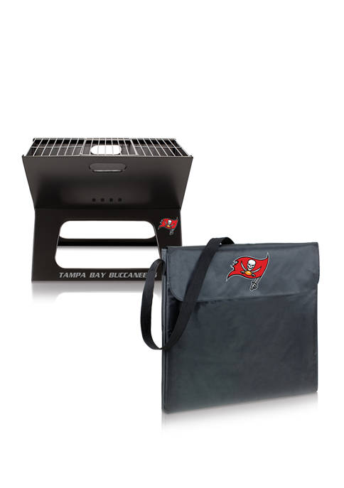 ONIVA NFL Tampa Bay Buccaneers X-Grill Portable Charcoal