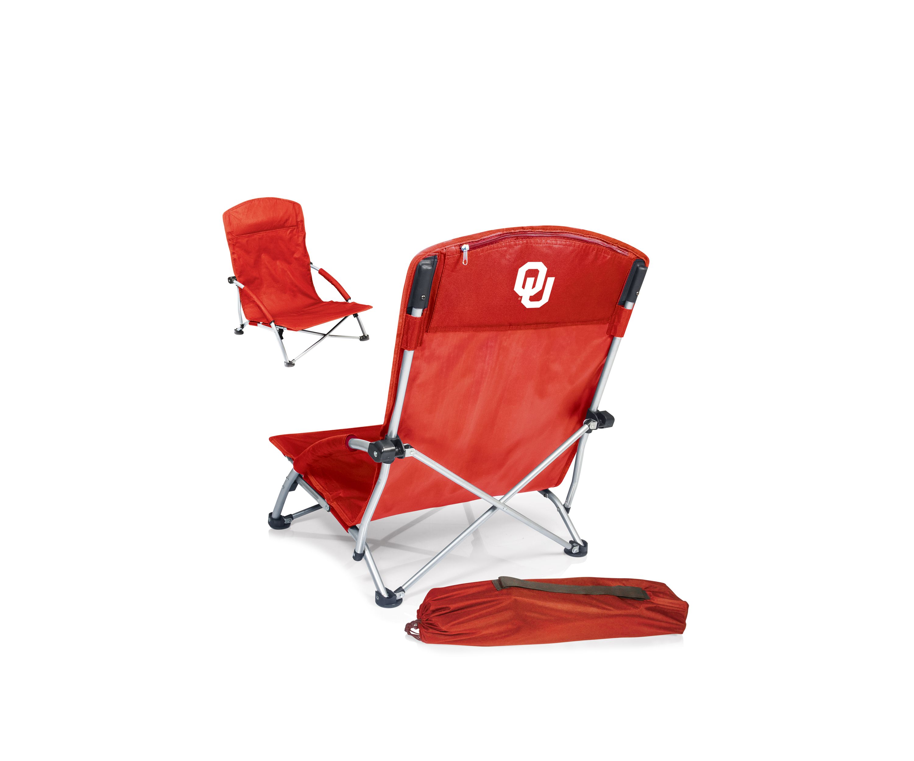 NCAA Oklahoma Sooners Tranquility Portable Beach Chair