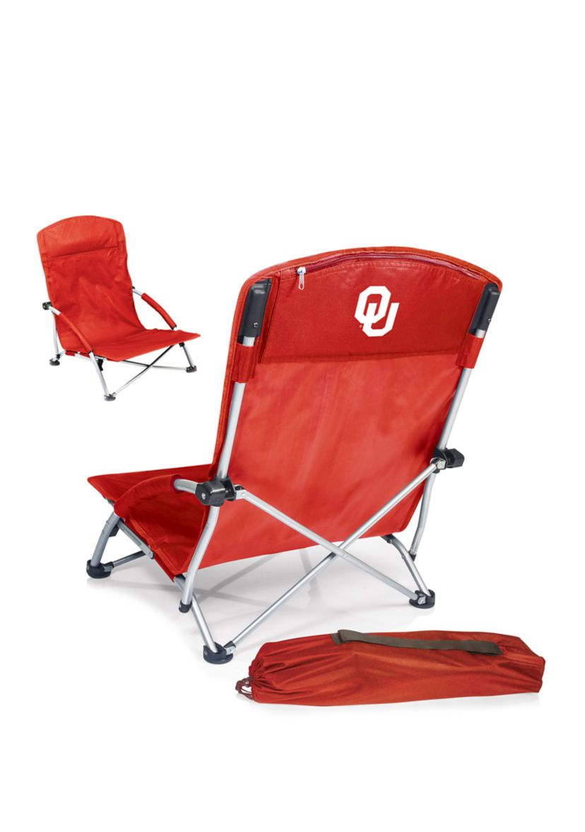 NCAA Oklahoma Sooners Tranquility Portable Beach Chair