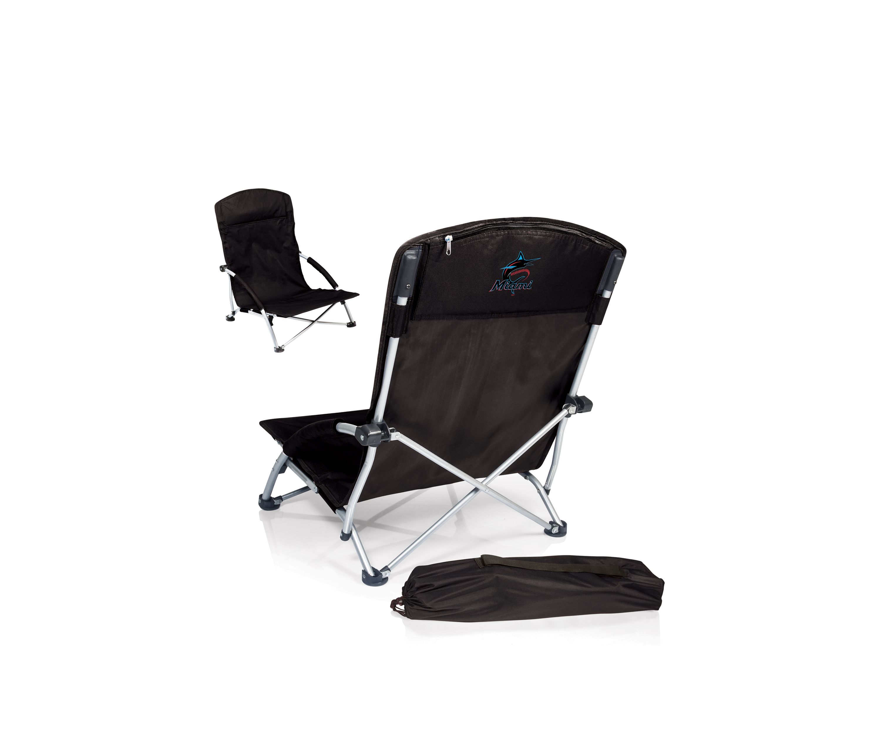 MLB Miami Marlins Tranquility Portable Beach Chair