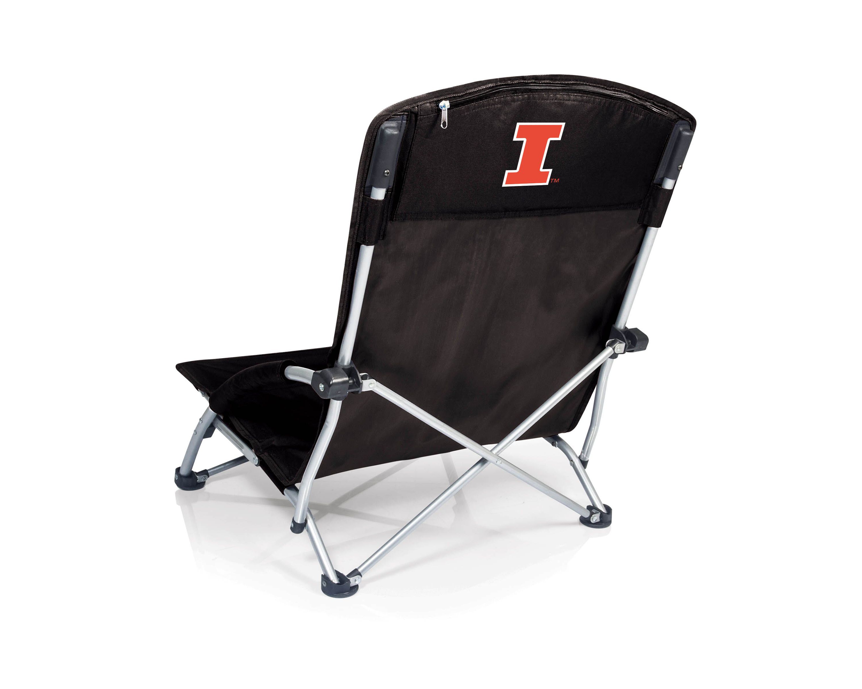 NCAA Illinois Fighting Illini Tranquility Beach Chair with Carry Bag