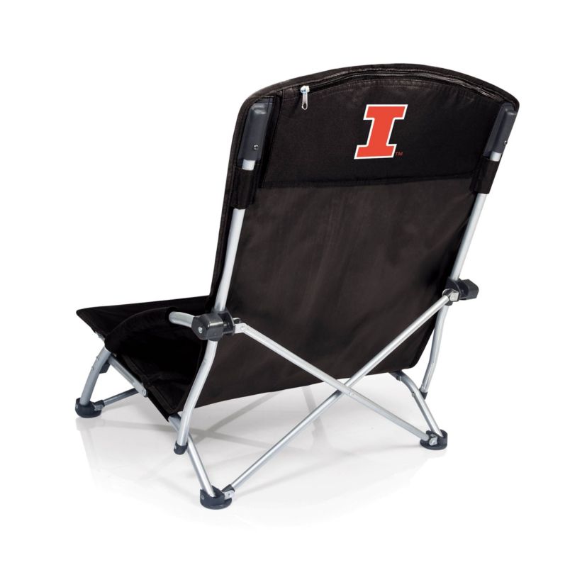 NCAA Illinois Fighting Illini Tranquility Beach Chair with Carry Bag