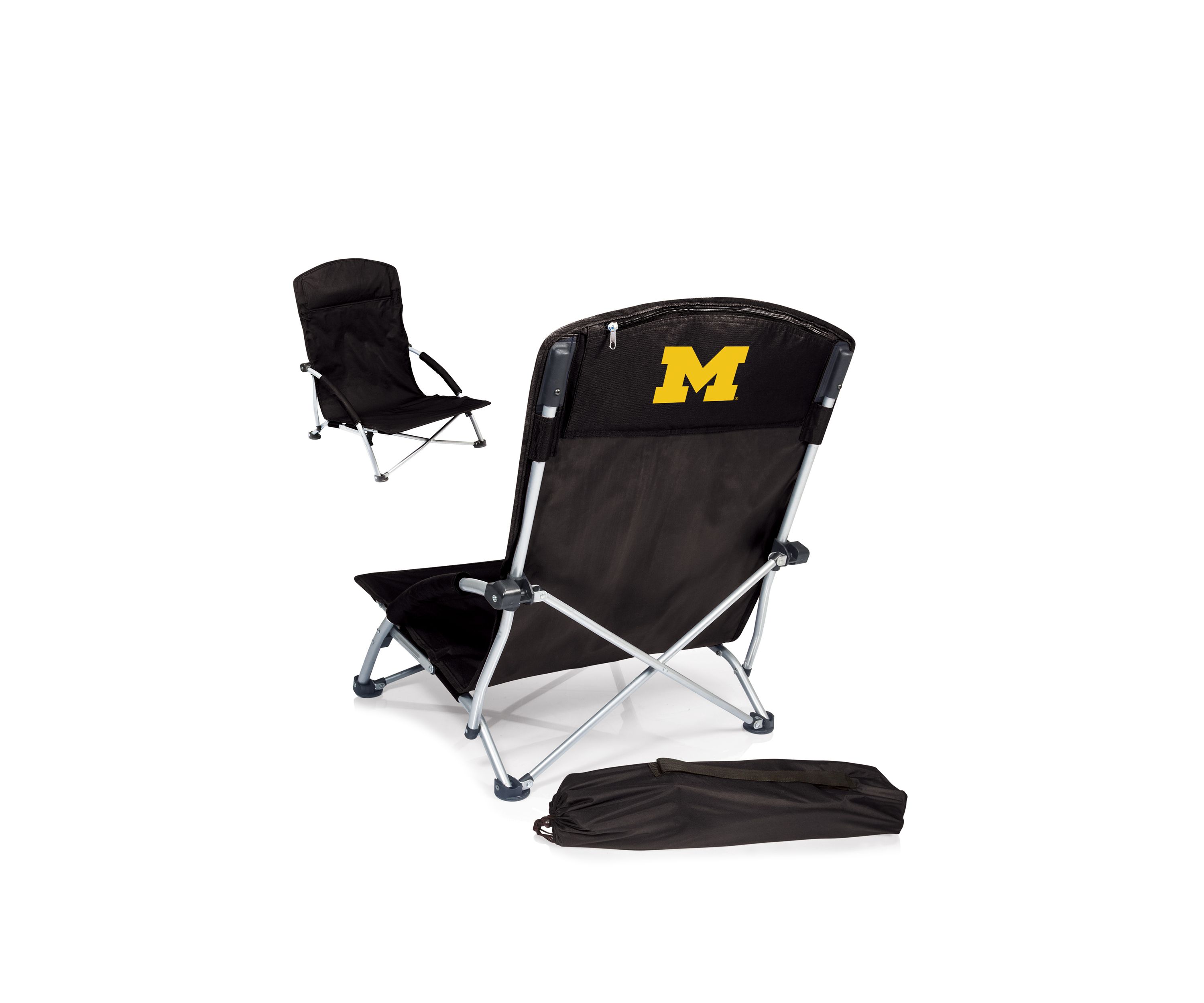 NCAA Michigan Wolverines Tranquility Portable Beach Chair