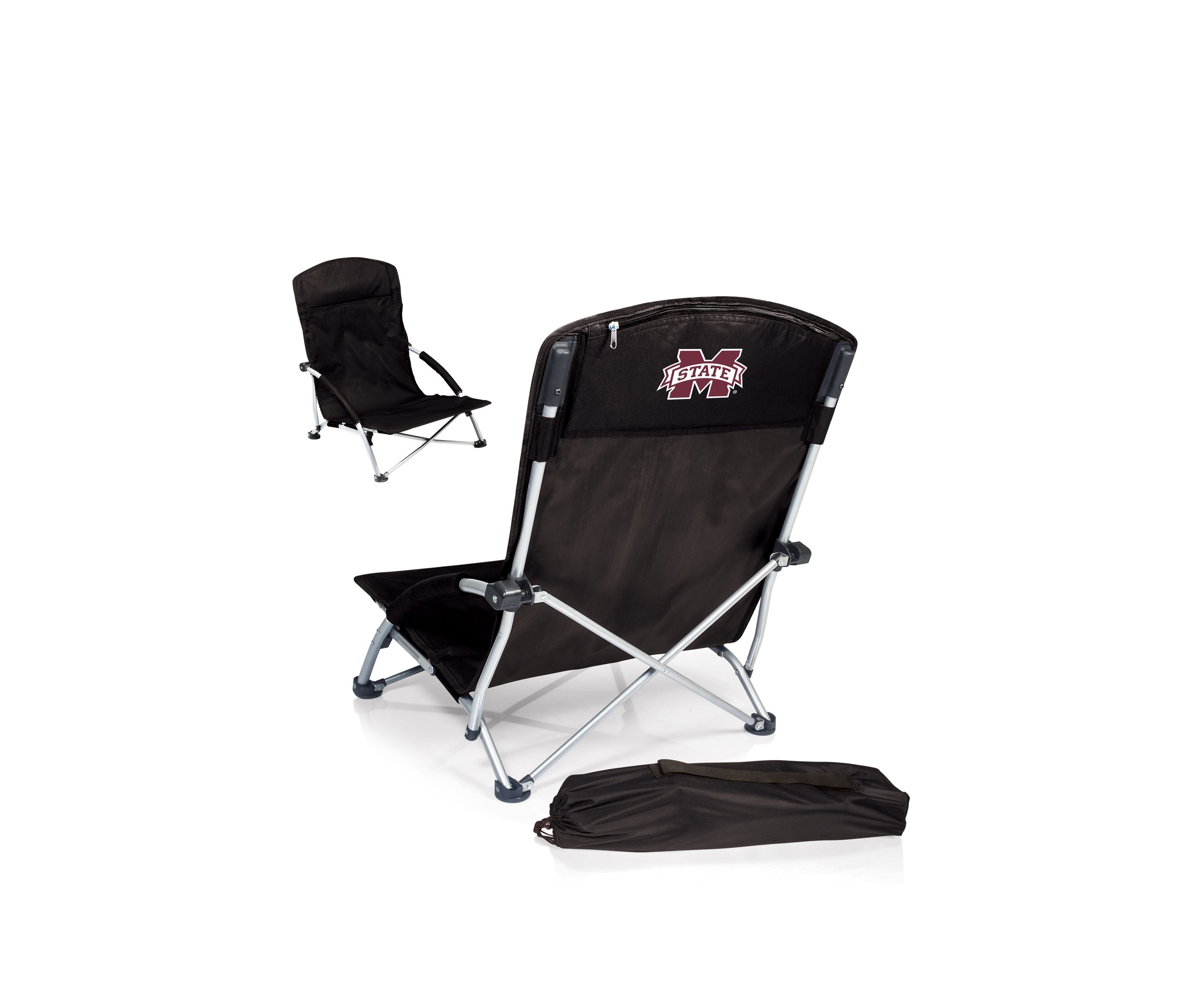 NCAA Mississippi State Bulldogs Tranquility Portable Beach Chair